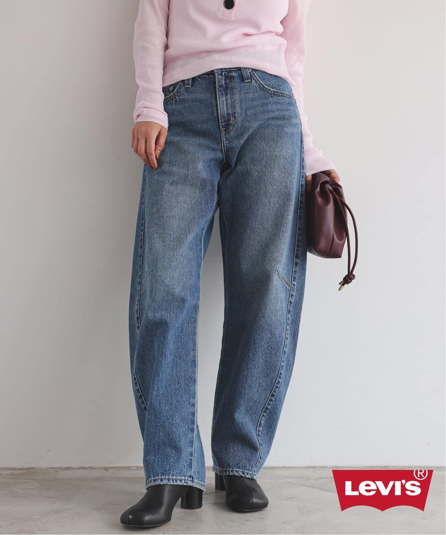 Levi's/リーバイス SLOBE別注 BAGGY DAD BARREL デニムパンツ（デニム
