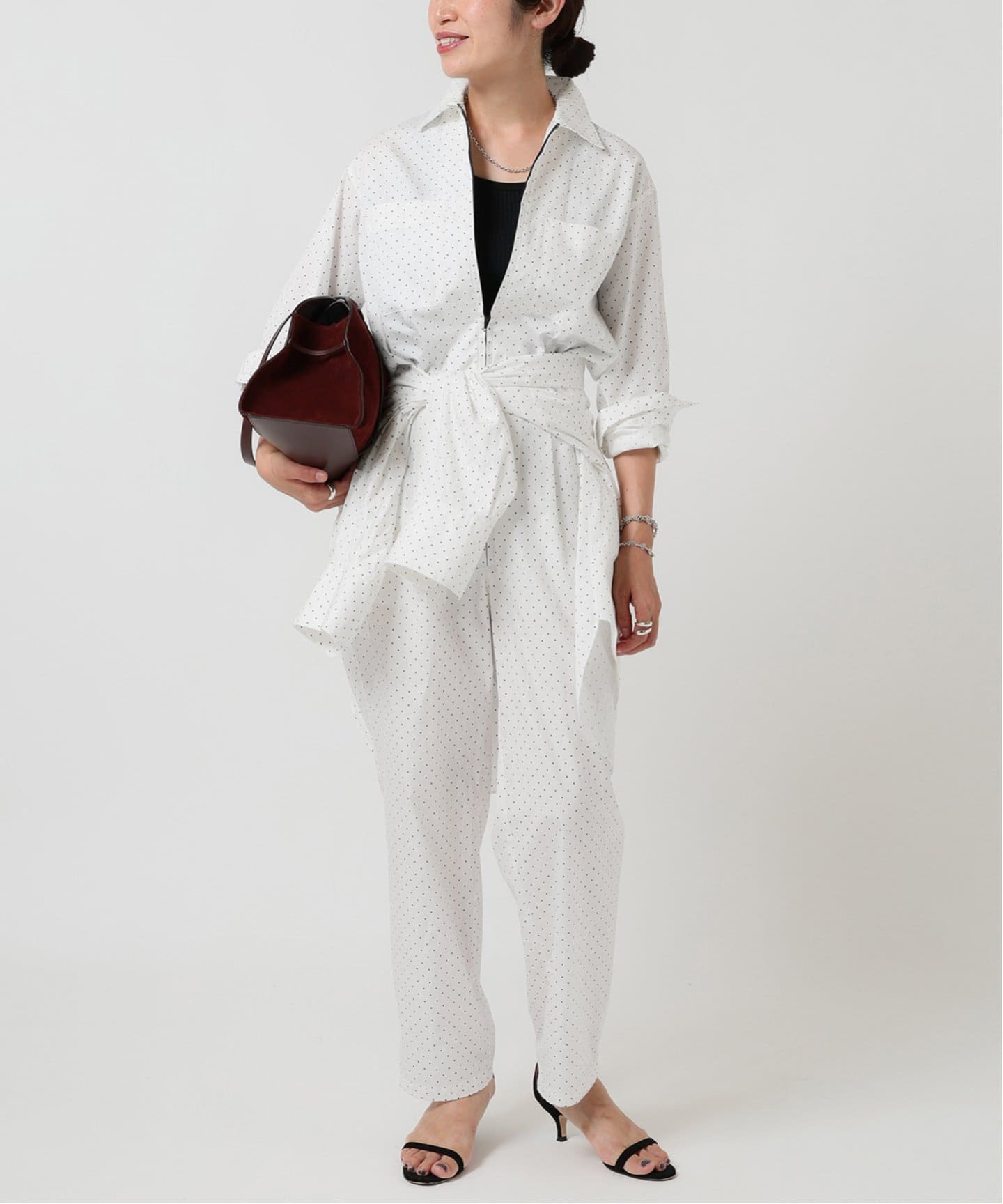 ドットオールインワン（つなぎ／オールインワン）｜VERMEIL par iena