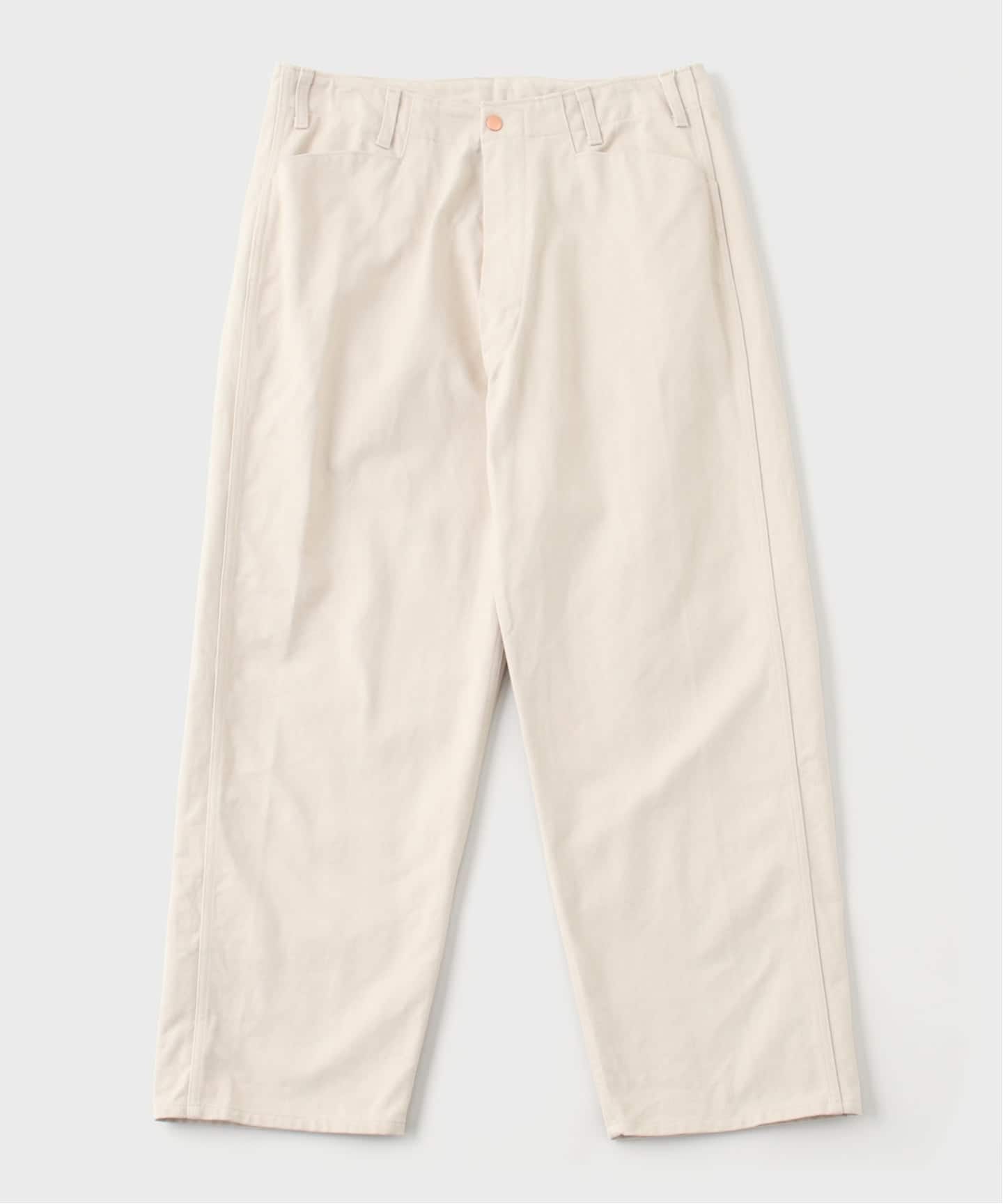 COMOLI /コモリ】コットンツイルワークパンツ（チノパンツ）｜L