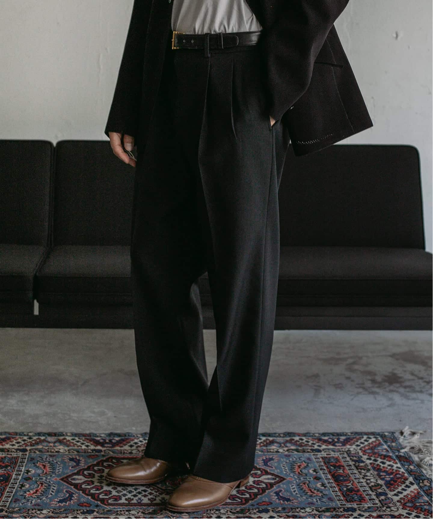 LE / エルイー】 everyday slacks（スラックス）｜L'ECHOPPE（レ