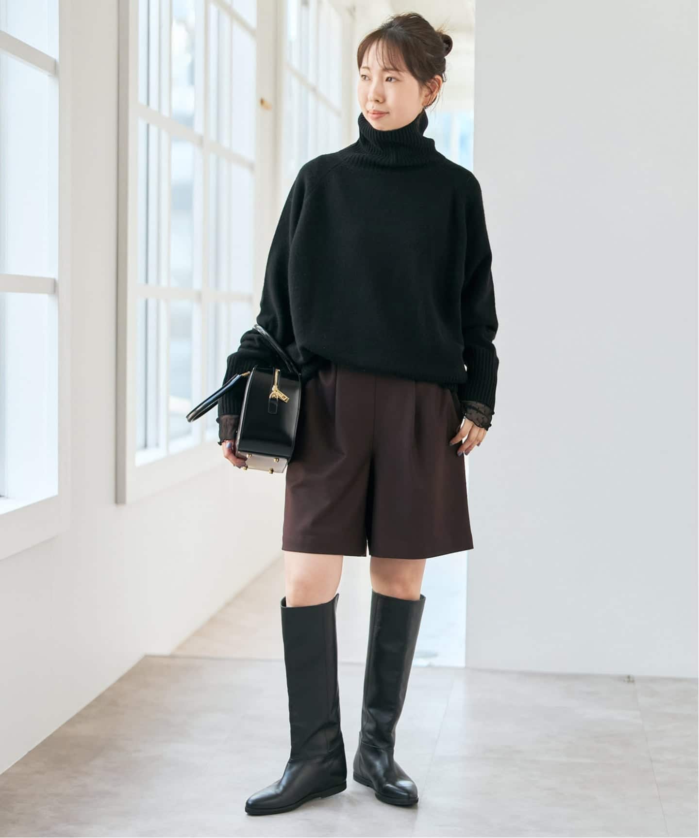 手洗い可》イージーキュロットパンツ（ショート・ハーフパンツ