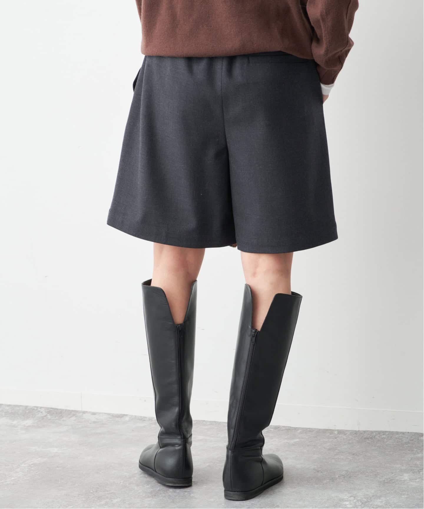 手洗い可》イージーキュロットパンツ（ショート・ハーフパンツ