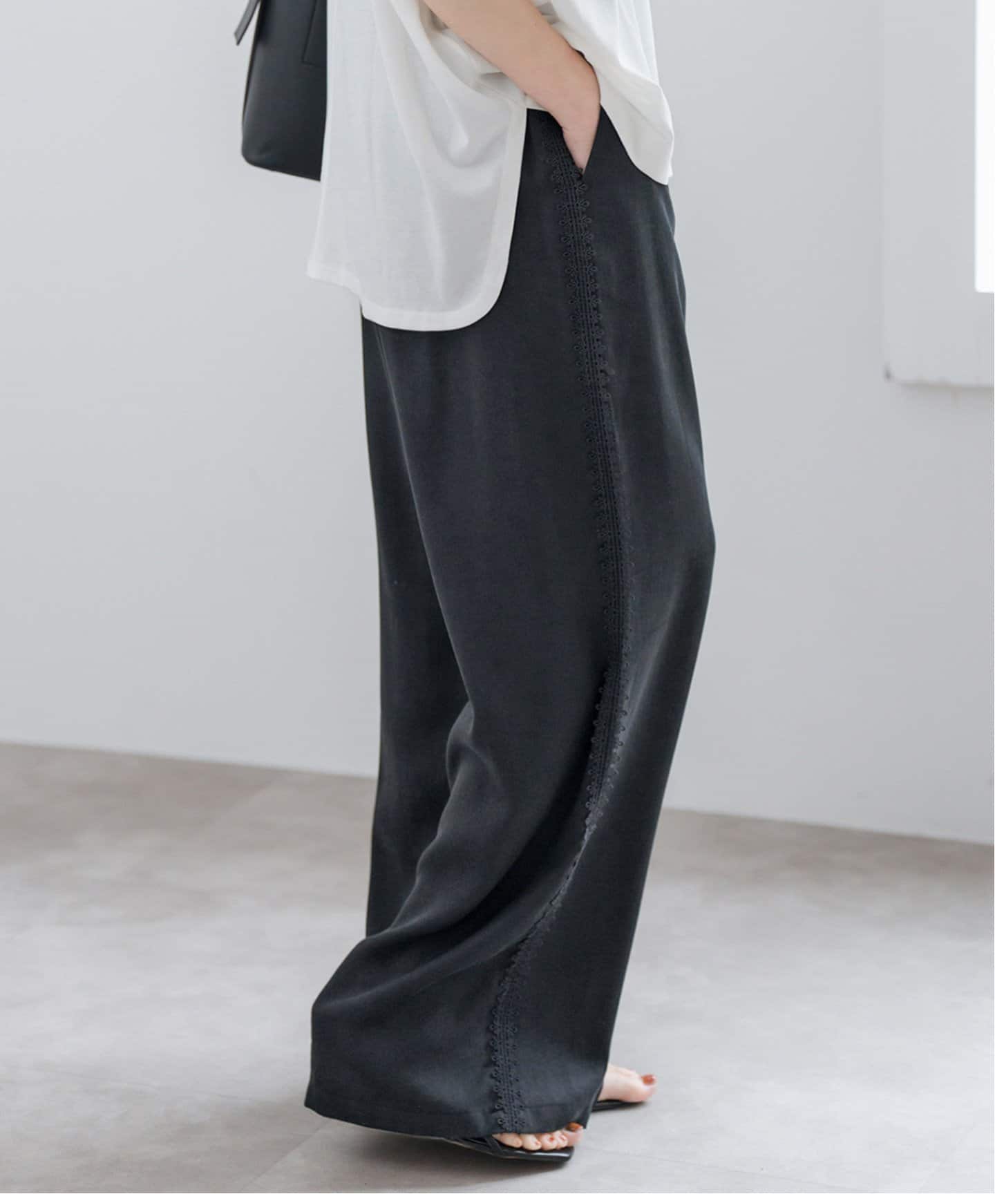 レースラインパンツ（スラックス）｜Spick and Span（スピック＆スパン