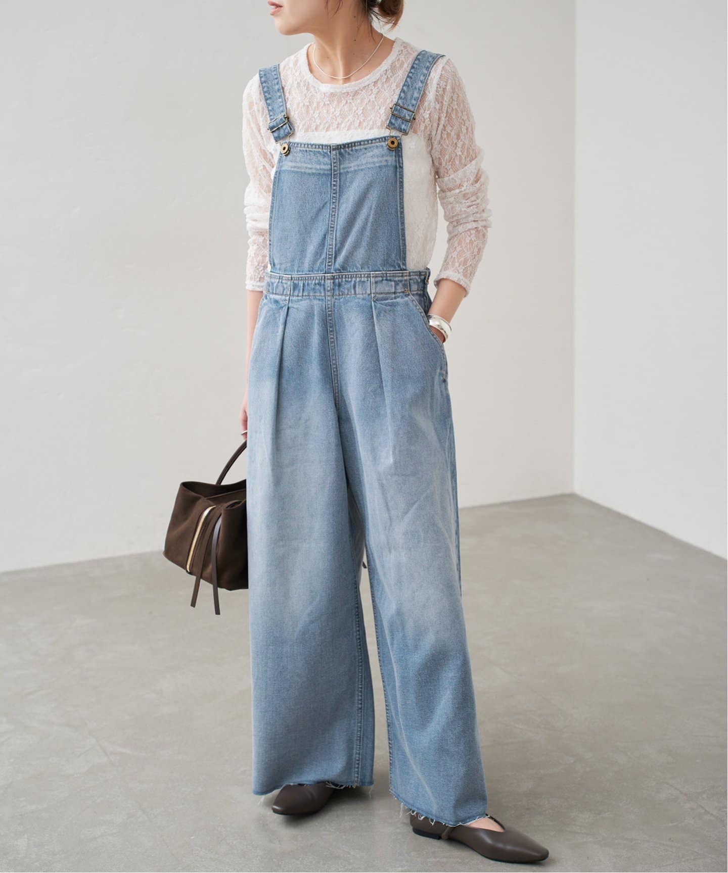 5 1/2 SOFTFLARE OVERALLS（サロペット／オーバーオール）｜Spick and