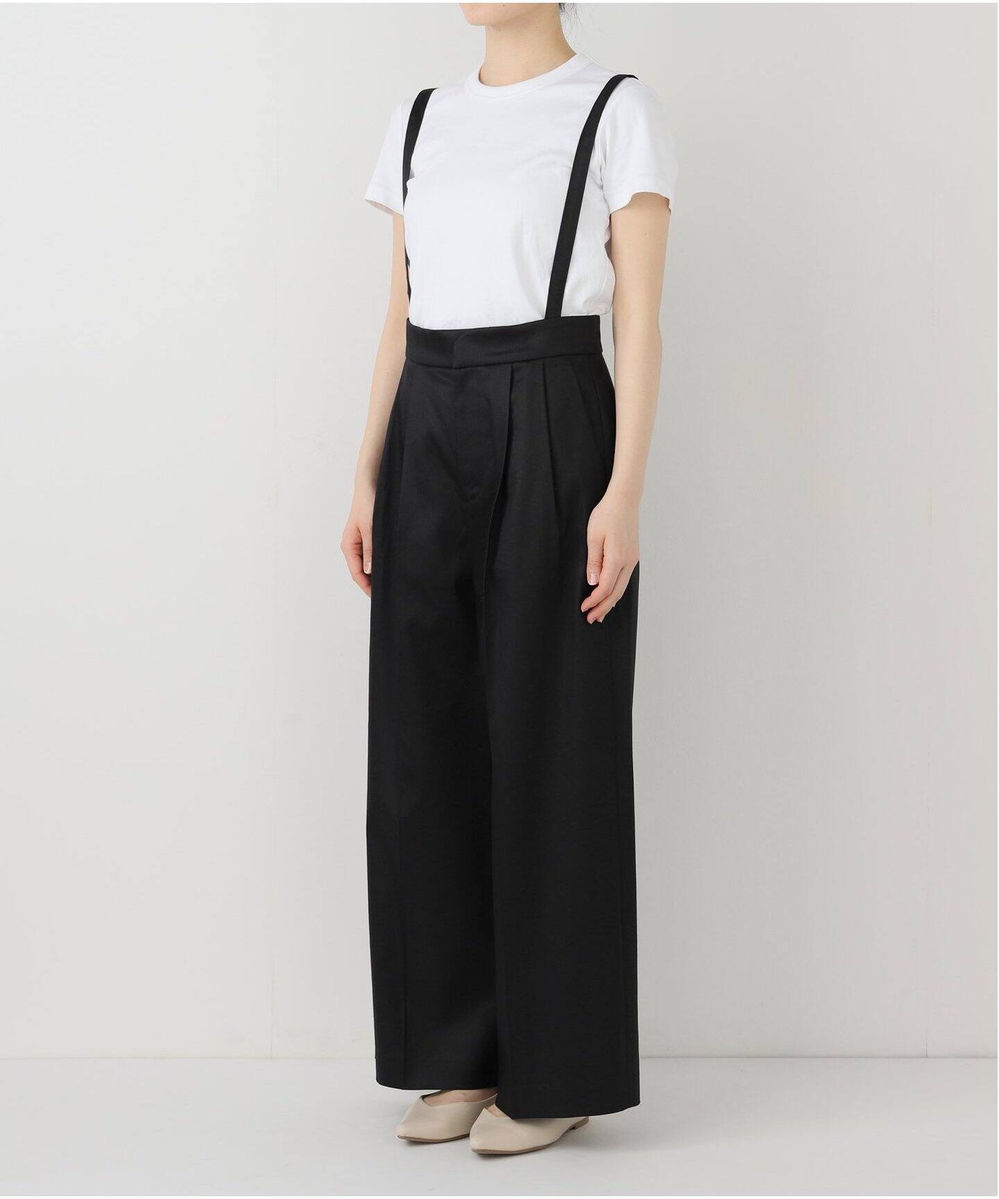 サスペンダーワイドパンツ（スラックス）｜FRAMeWORK（フレームワーク