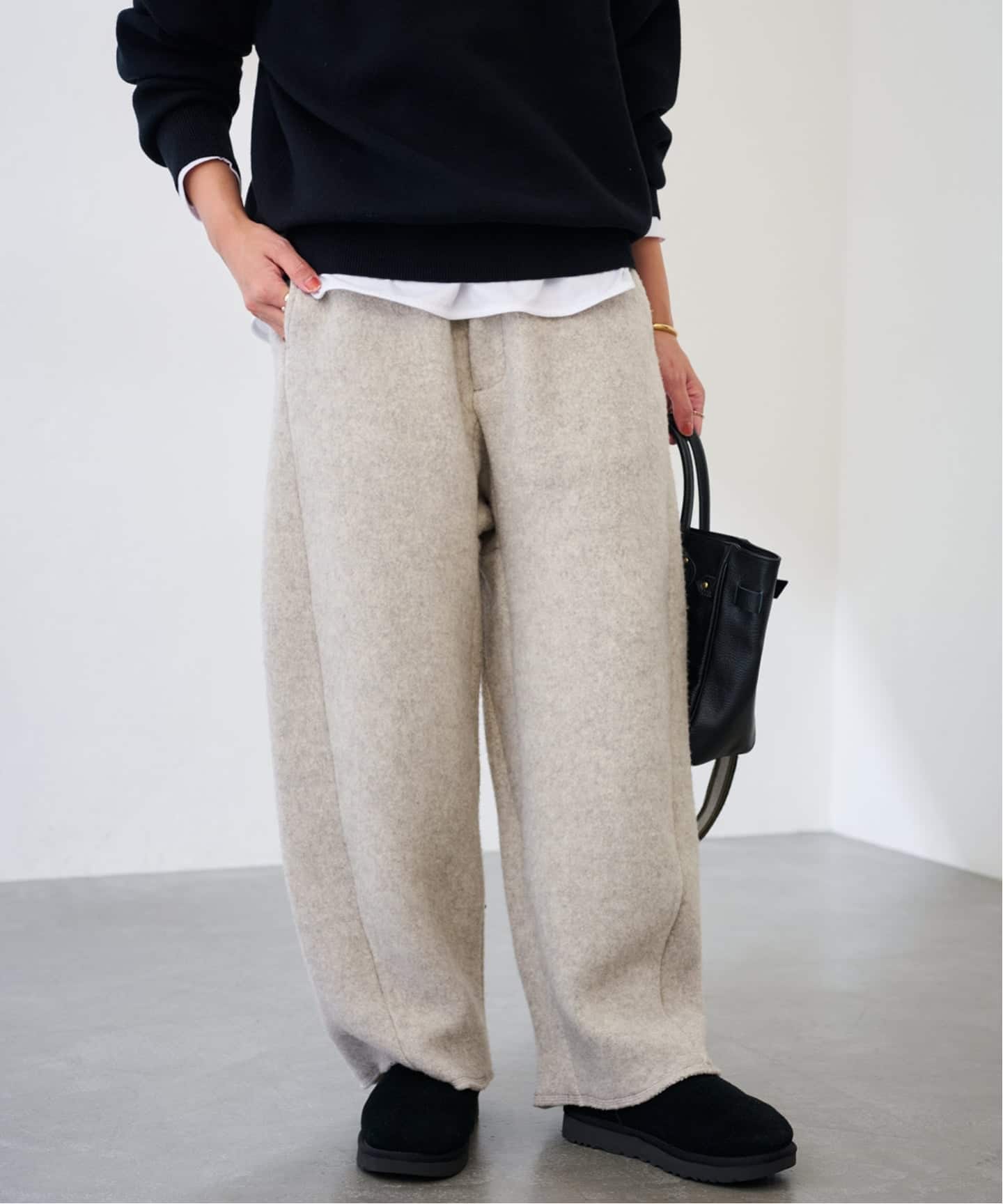 SEEALL/シーオールTWISTED SWEAT PANTS（スラックス）｜FRAMeWORK
