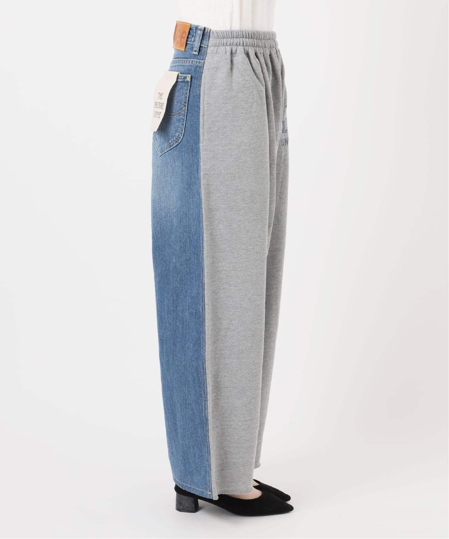 別注》【INSCRIRE*LEE*LESSAGE】ドッキングパンツ：デニム（デニム