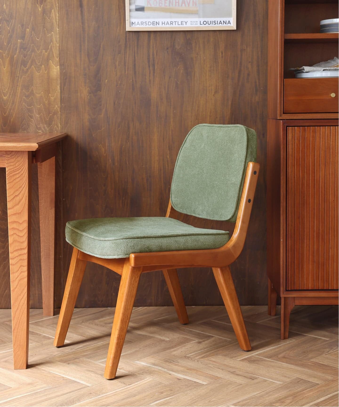 大型商品》SIERRA CHAIR (Fabric green) シエラチェア グリーン