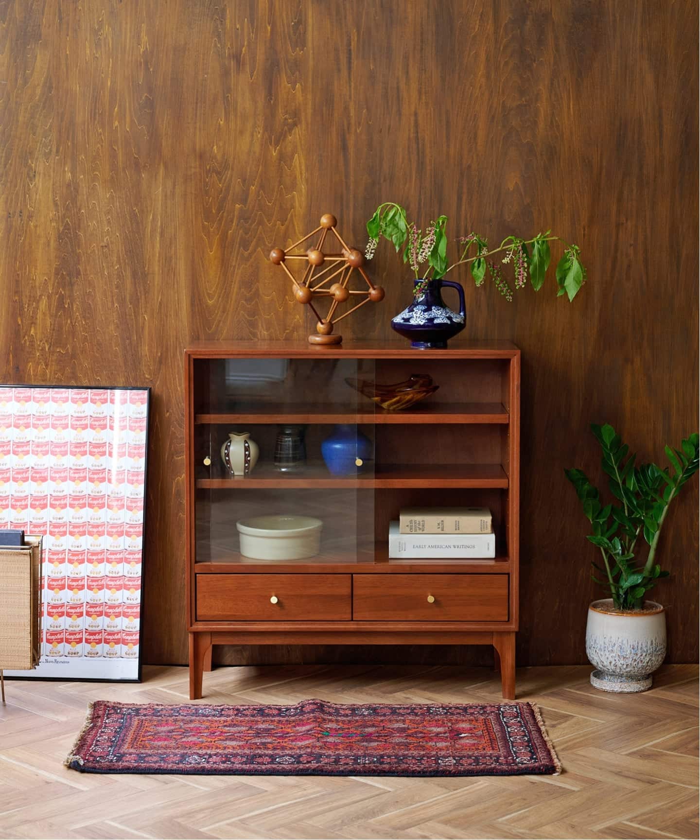 大型商品》BROOKS SMALL STACKING GLASS SHELF スタッキング シェルフ