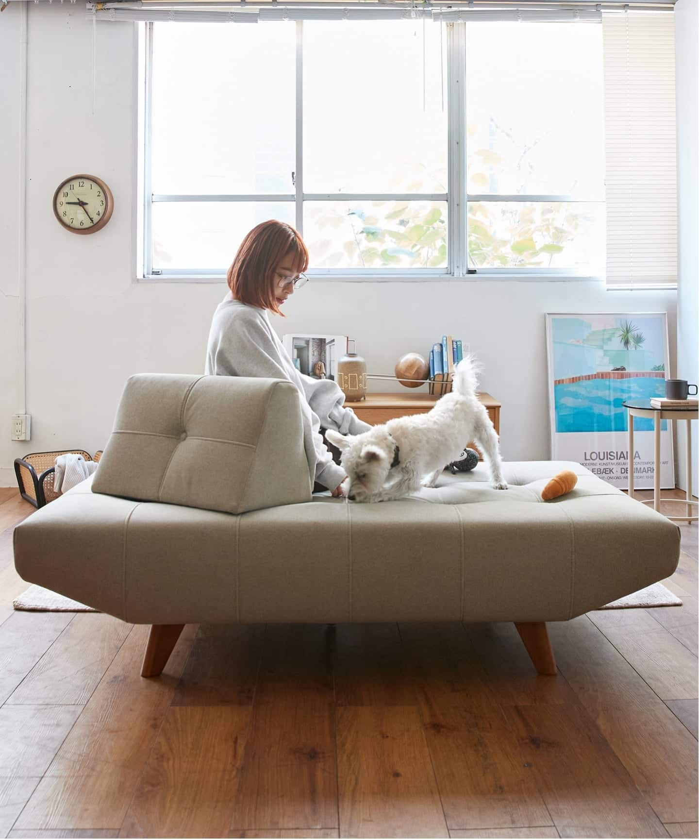 大型商品》PLAYA SOFA W1545 Base PFF(BE) プラヤソファ ベース