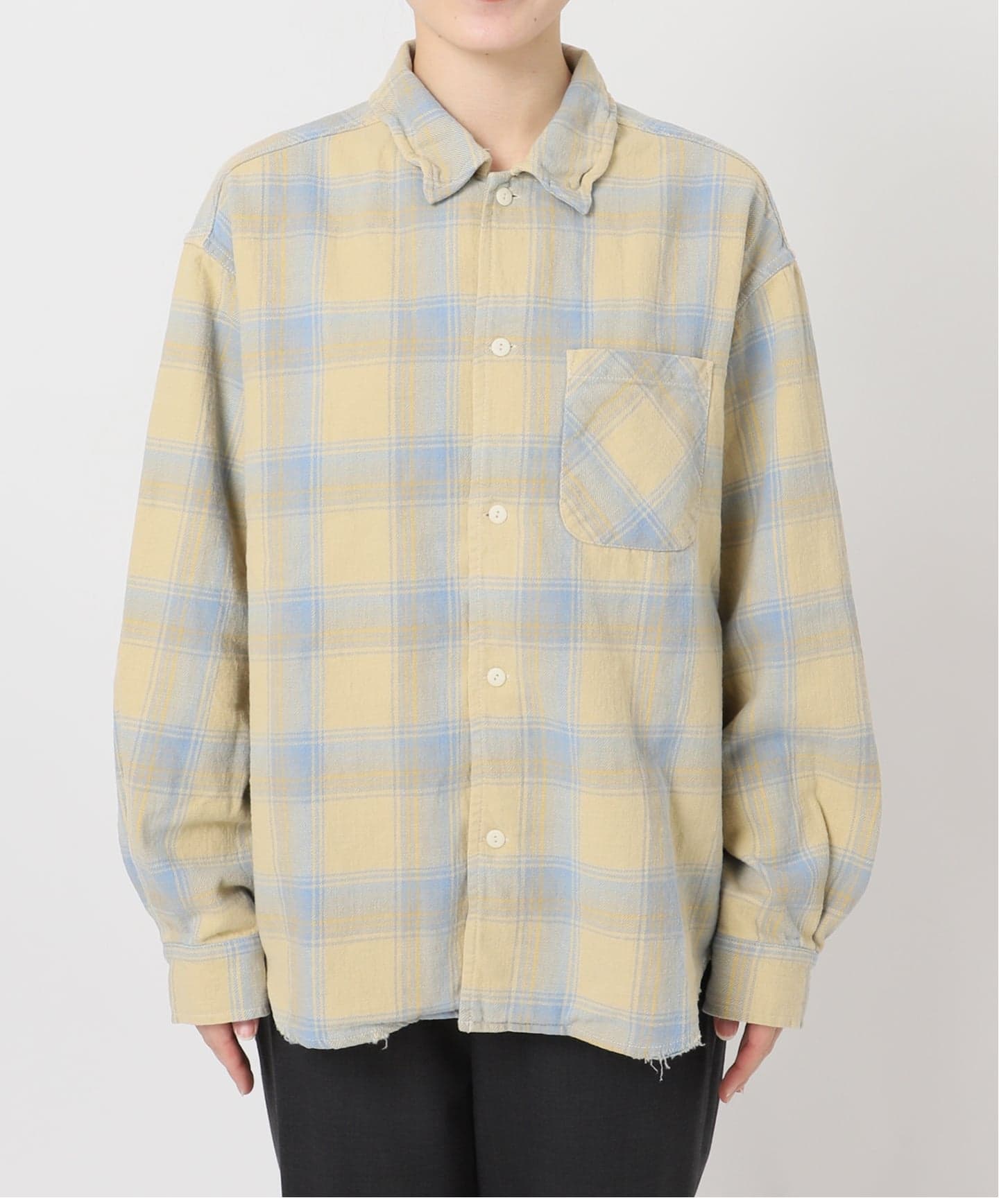 REMI RELIEF/レミ レリーフ】 VINTAGE CHECK SHIRTS（シャツ／ブラウス