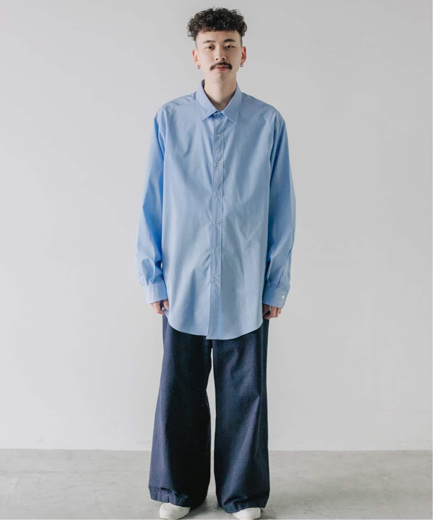 LE / エルイー】 EX WIDE RG SH：シャツ（シャツ／ブラウス）｜L