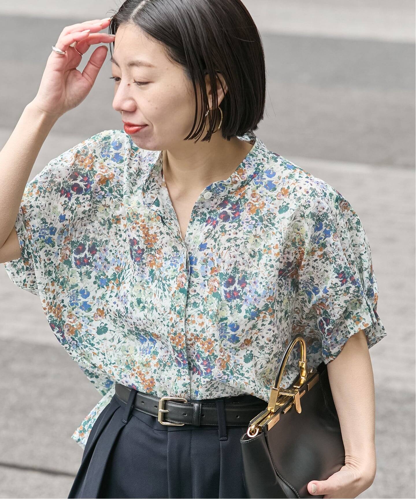 WEB限定追加予約》DEVEAUX/ドットタックスリーブシャツ（シャツ