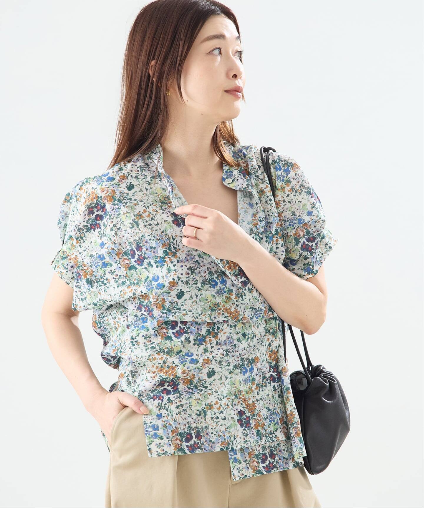 WEB限定追加予約》DEVEAUX/ドットタックスリーブシャツ（シャツ