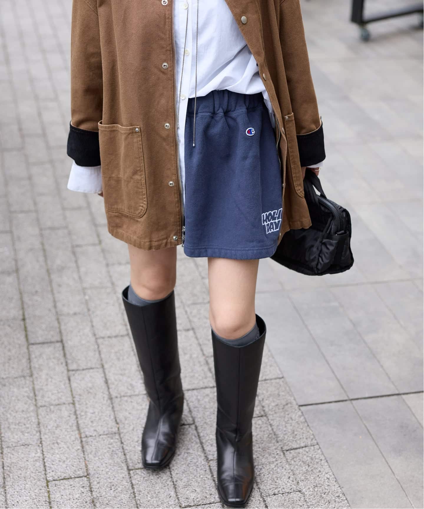 別注【CHAMPION*JOURNAL STANDARD by HOLIDAY】MINI SKIRT（ミニ