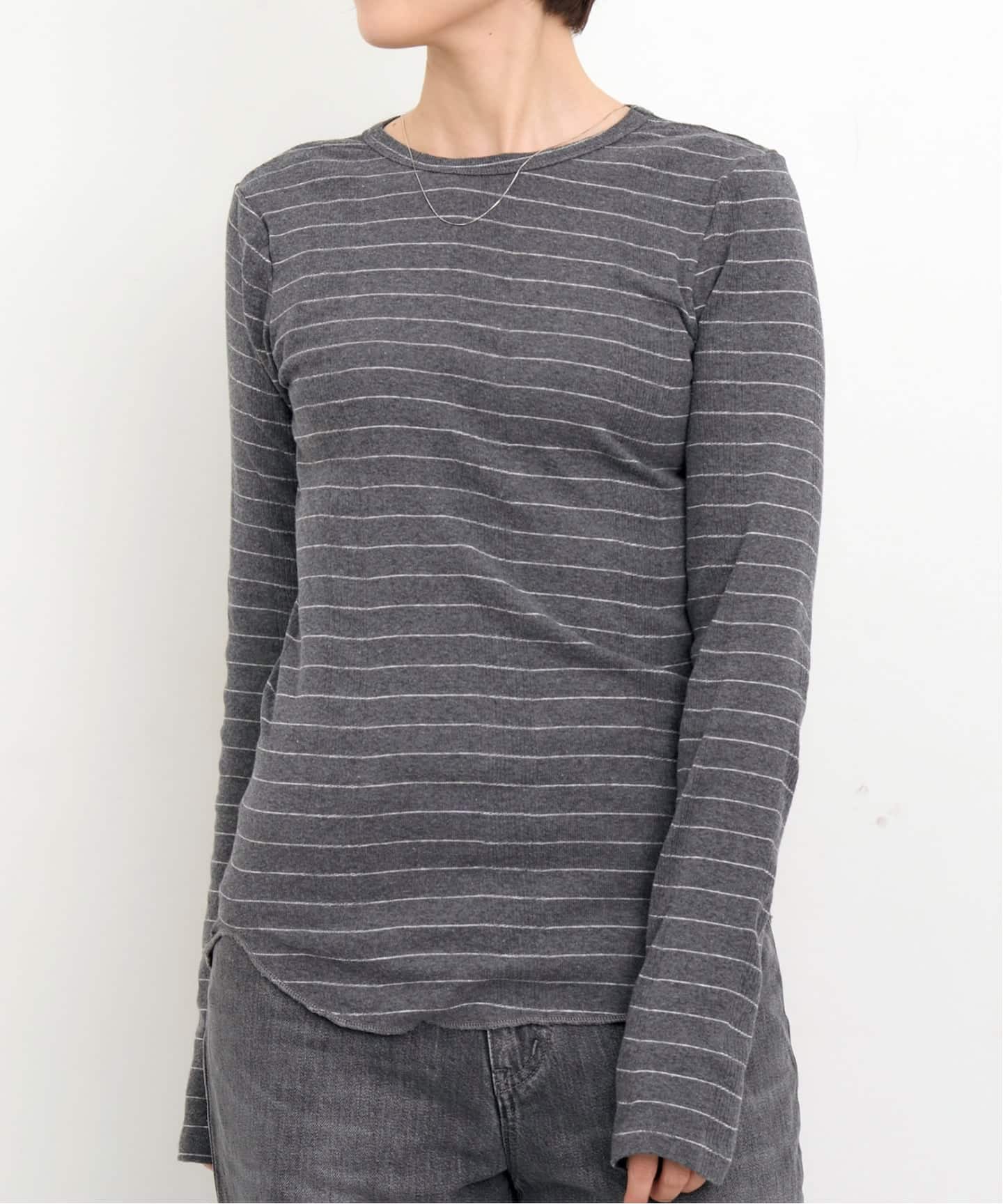 GOOD GRIEF!/グッド グリーフ】 Border Long Sleeve Tee（Tシャツ