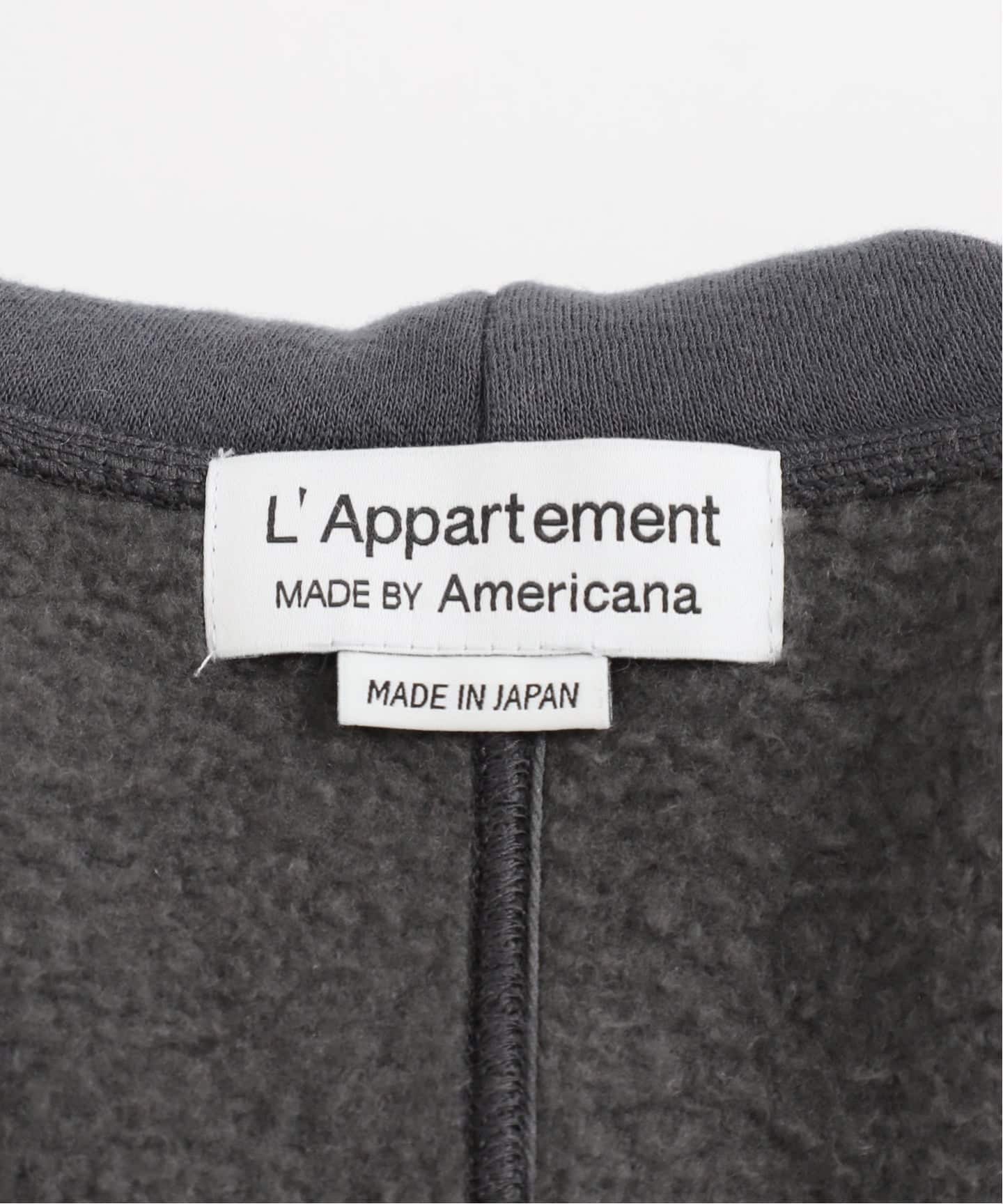 AMERICANA/アメリカーナ】 WIDE FULLZIP HOODIE（パーカー）｜L