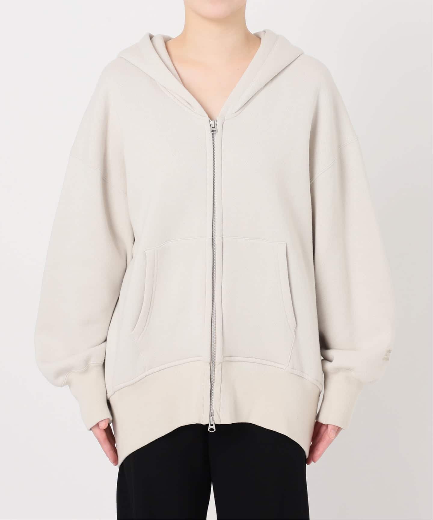 AMERICANA/アメリカーナ】 WIDE FULLZIP HOODIE（パーカー）｜L
