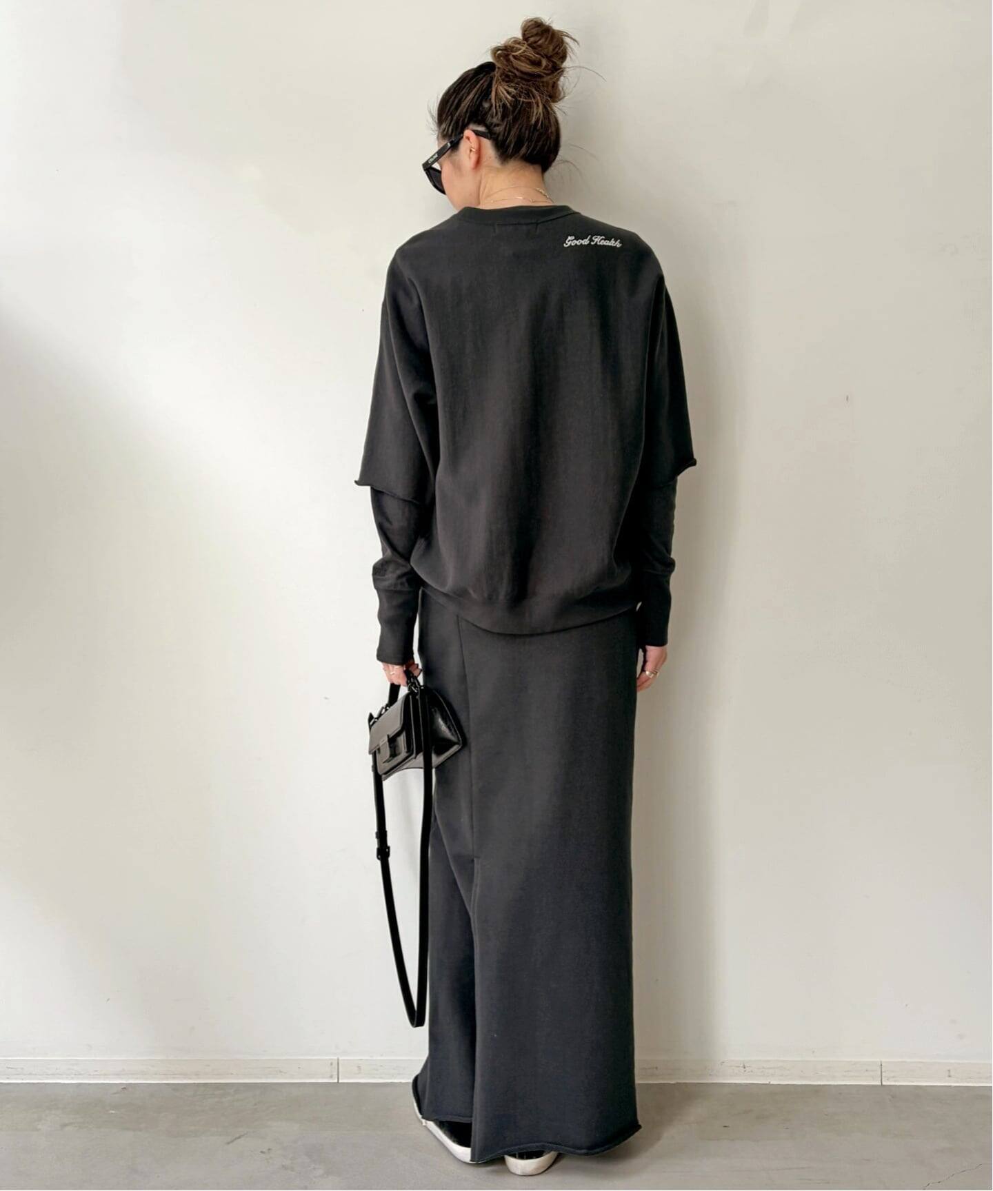 AMERICANA/アメリカーナ】 CREWNECK LONG SLEEVE TEE（Tシャツ