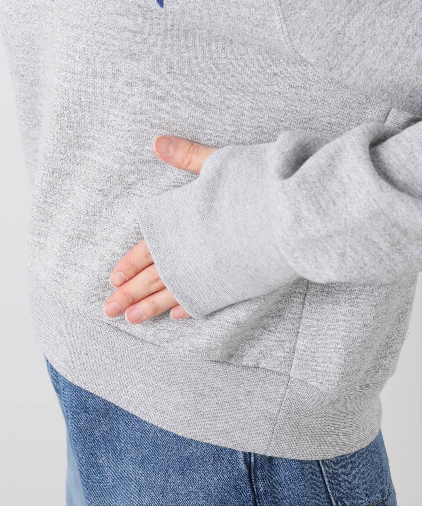 AMERICANA/アメリカーナ】 BACK ZIP SWEAT（スウェット）｜L