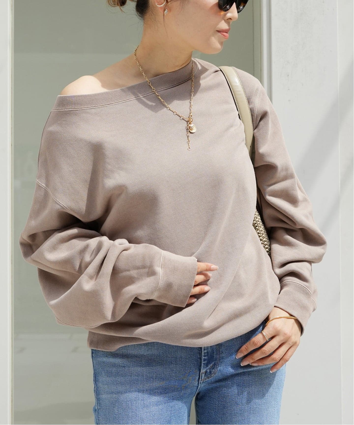 Vintage Off Shoulder プルオーバー（スウェット）｜Deuxieme Classe