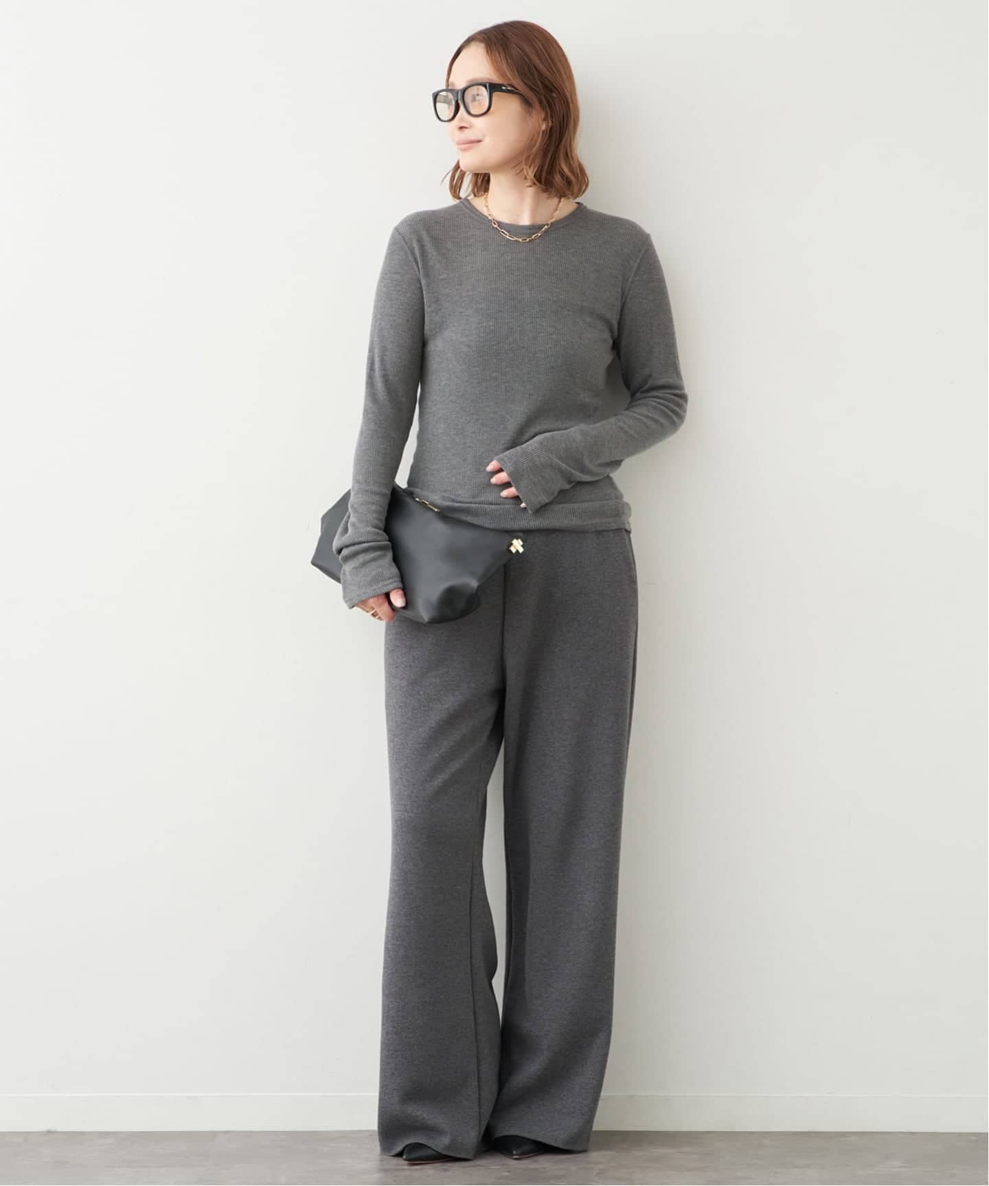 テレコ ロングスリーブ プルオーバー（Tシャツ／カットソー