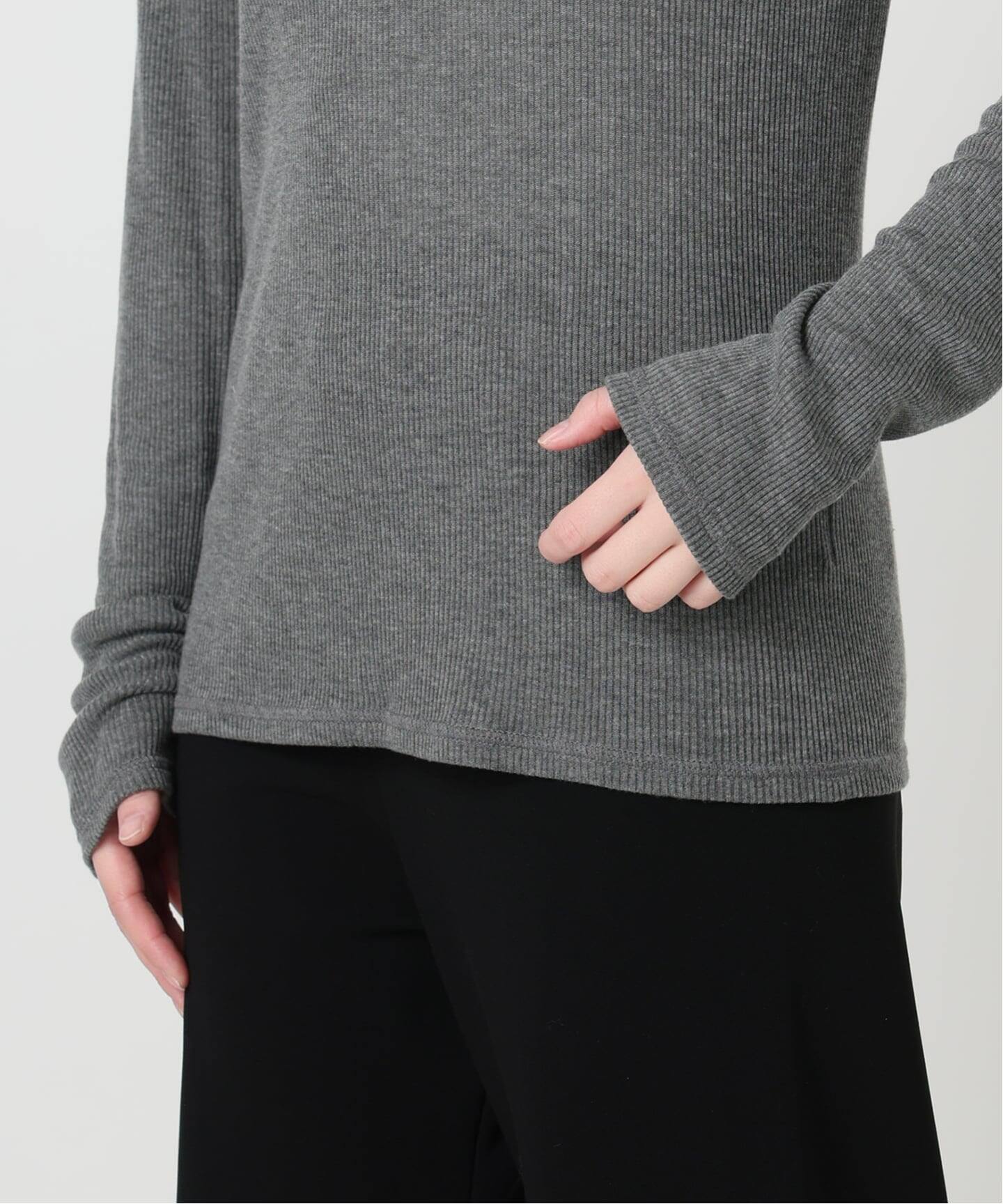 テレコ ロングスリーブ プルオーバー（Tシャツ／カットソー