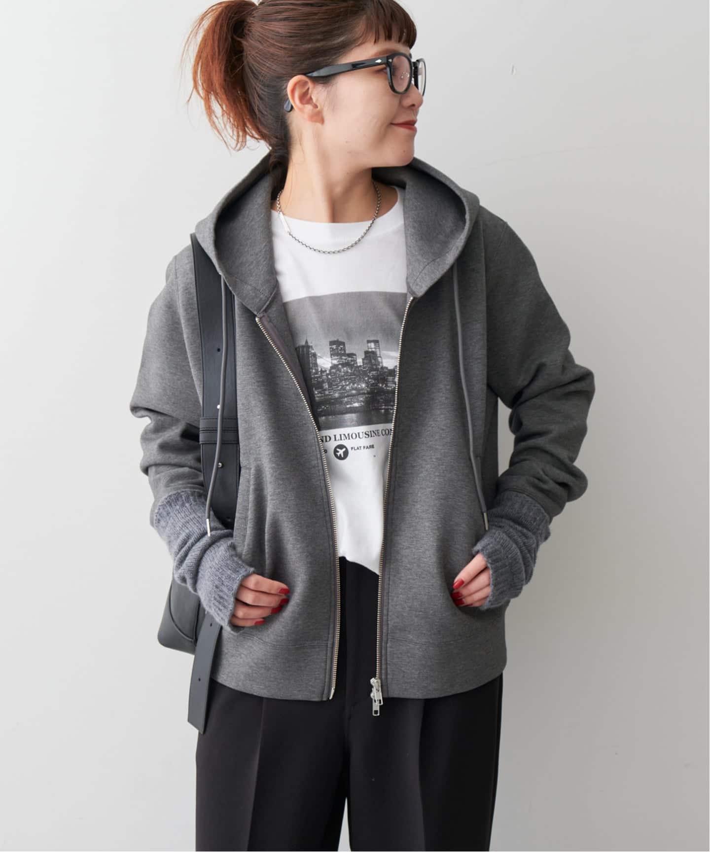 新色有り / 追加》ストレッチジップフードパーカー（パーカー）｜Spick