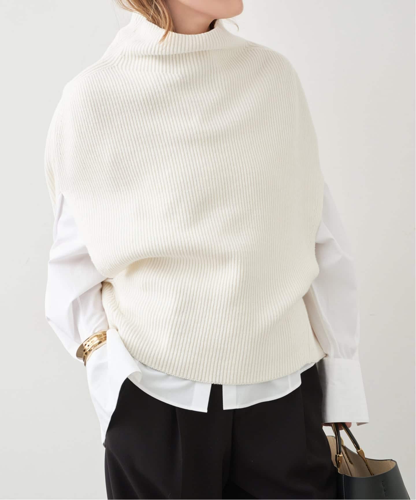 LEWES アゼ PONCHO（ニット／セーター）｜Deuxieme Classe