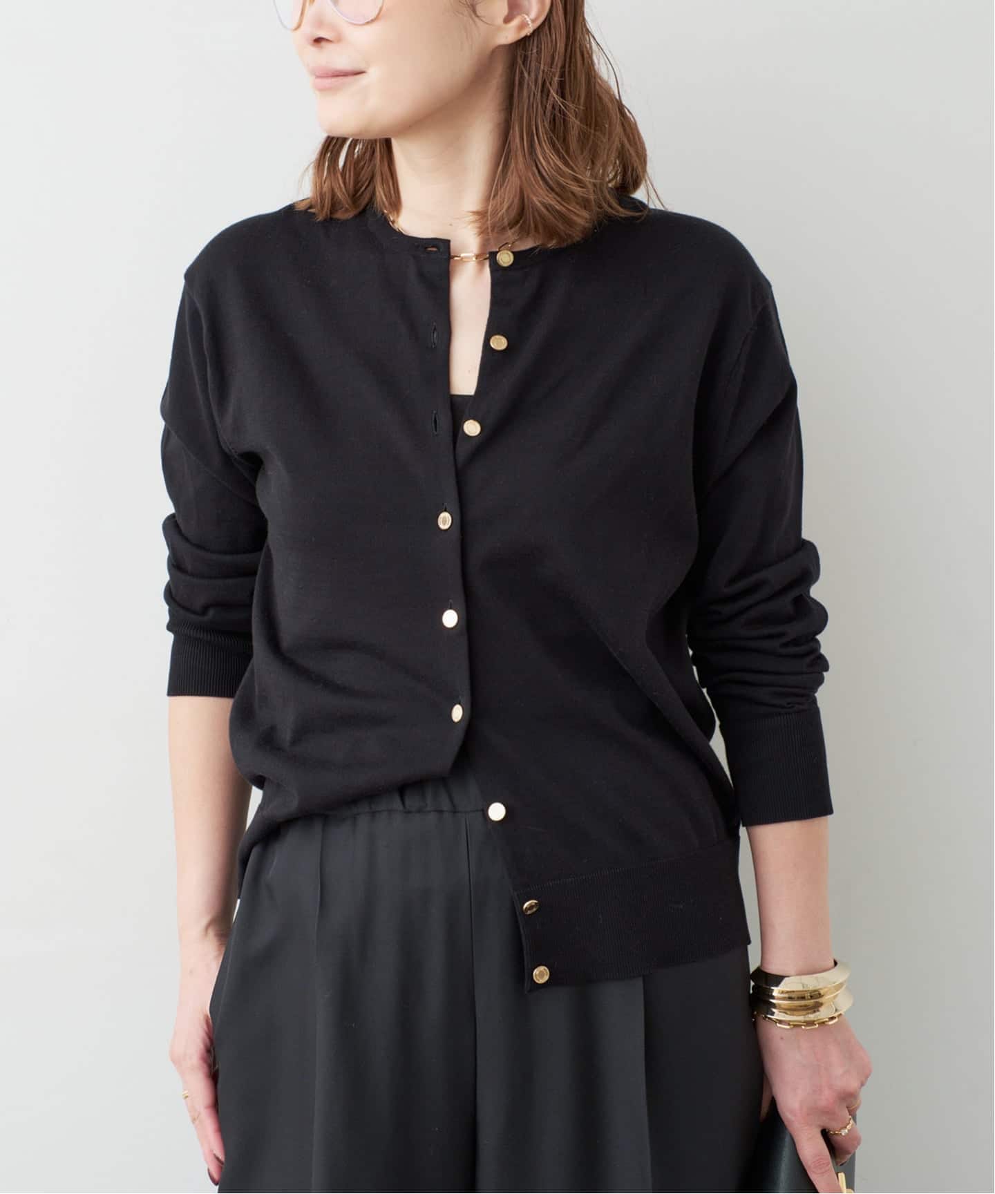 FF30 GIZA カーディガン（カーディガン）｜Deuxieme Classe