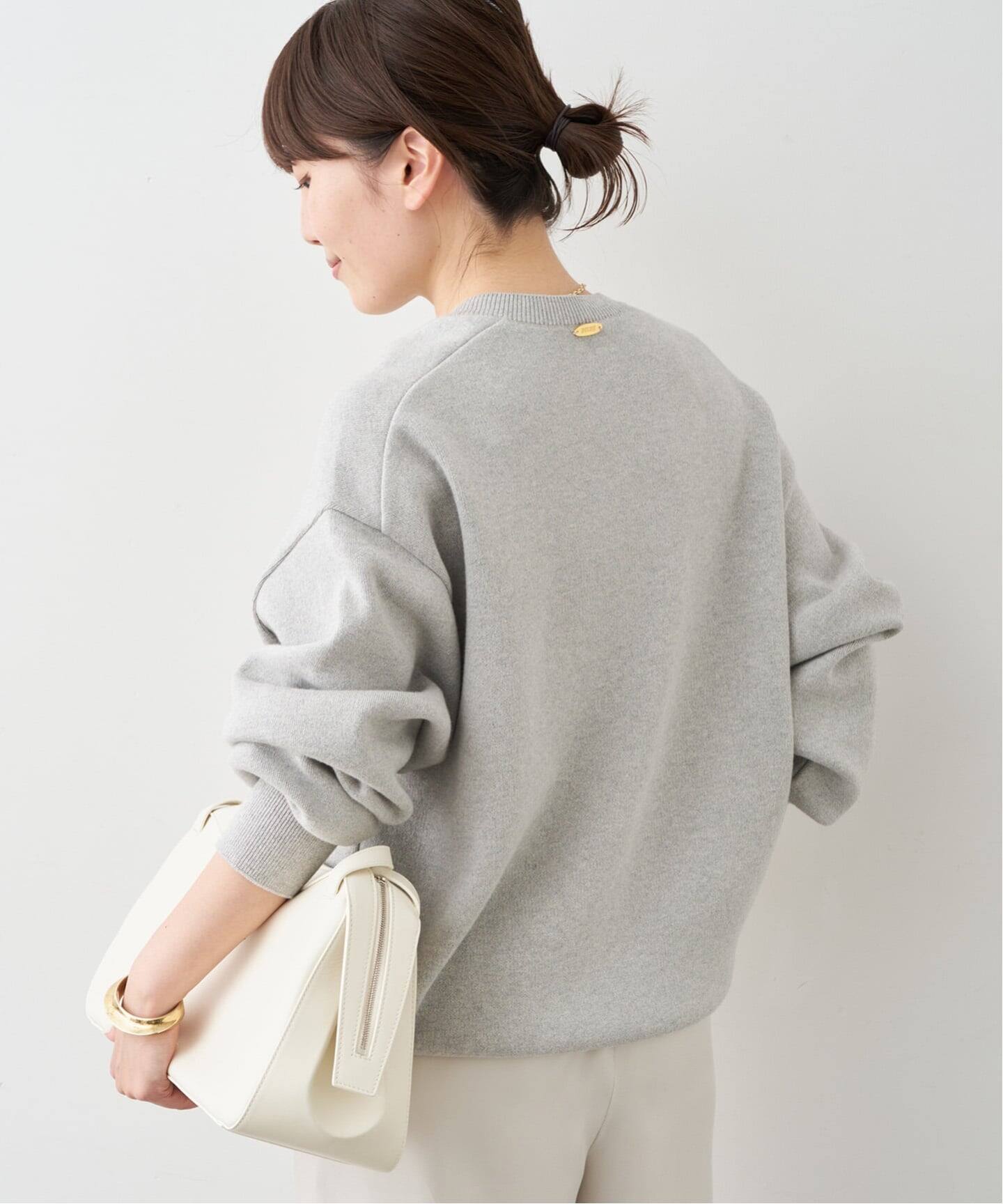 SMOOTH TOP クルーネック プルオーバー（ニット／セーター）｜Deuxieme