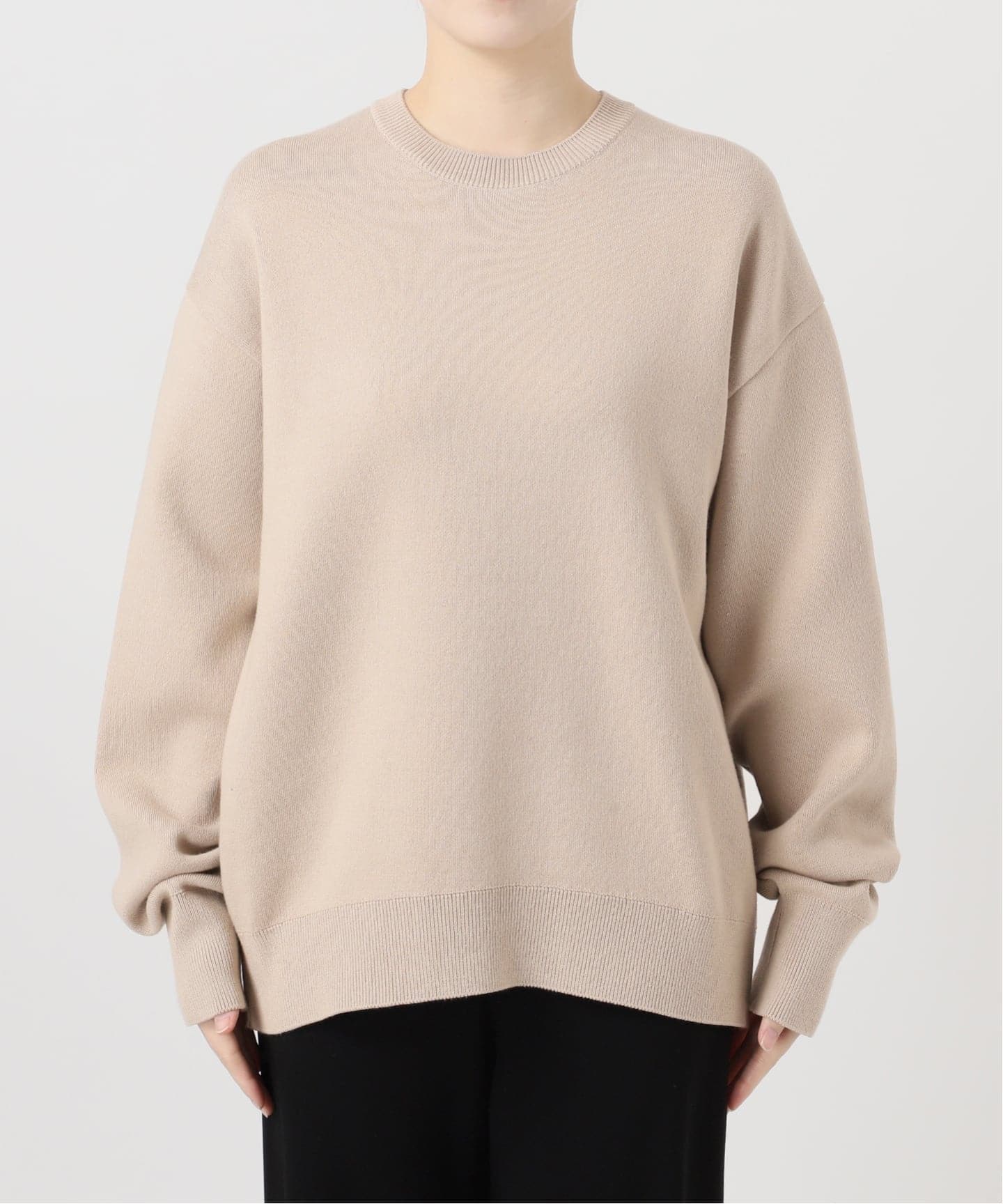 SMOOTH TOP クルーネック プルオーバー（ニット／セーター）｜Deuxieme