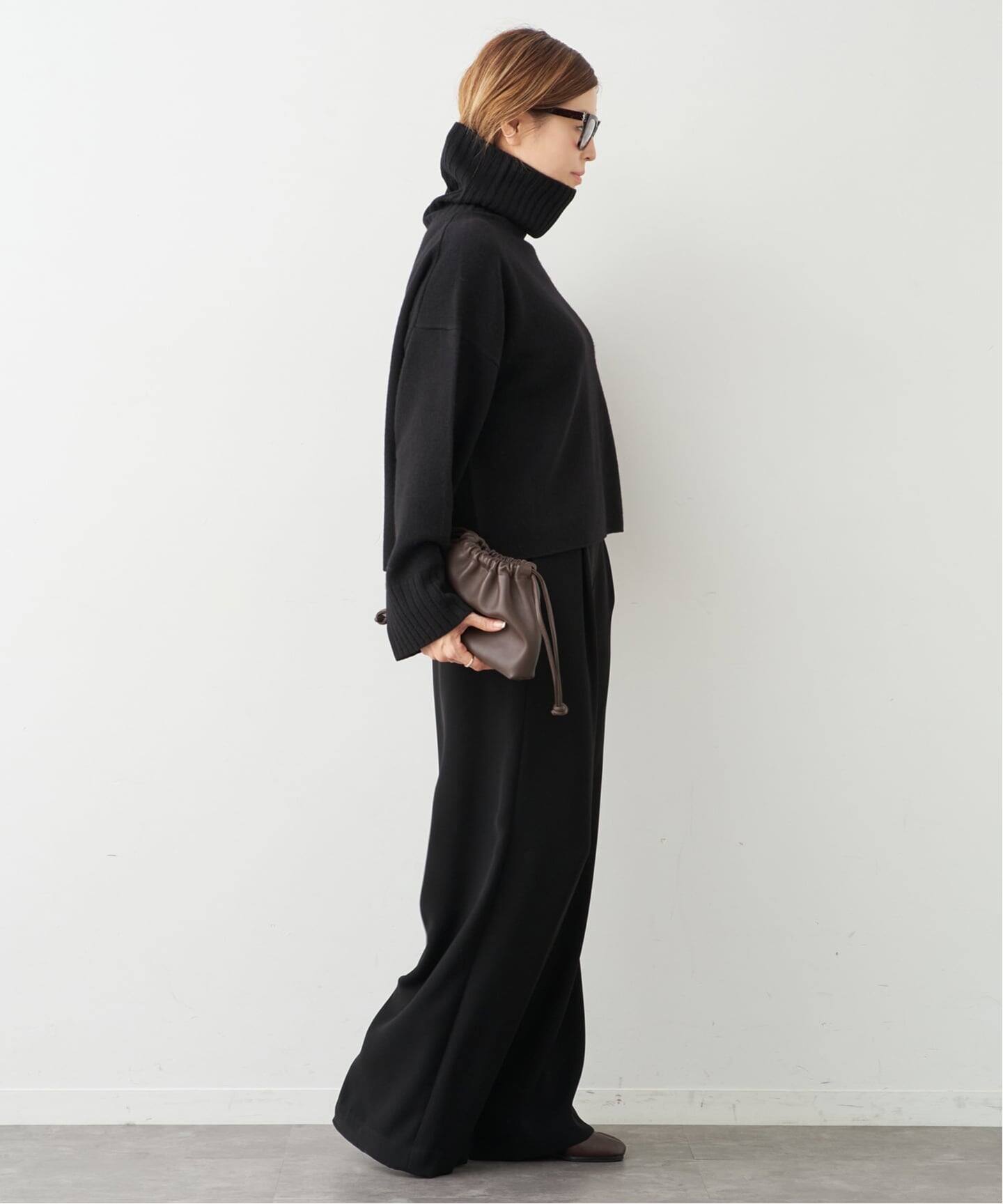 追加 *Cropped タートルネック ニット（ニット／セーター）｜Deuxieme