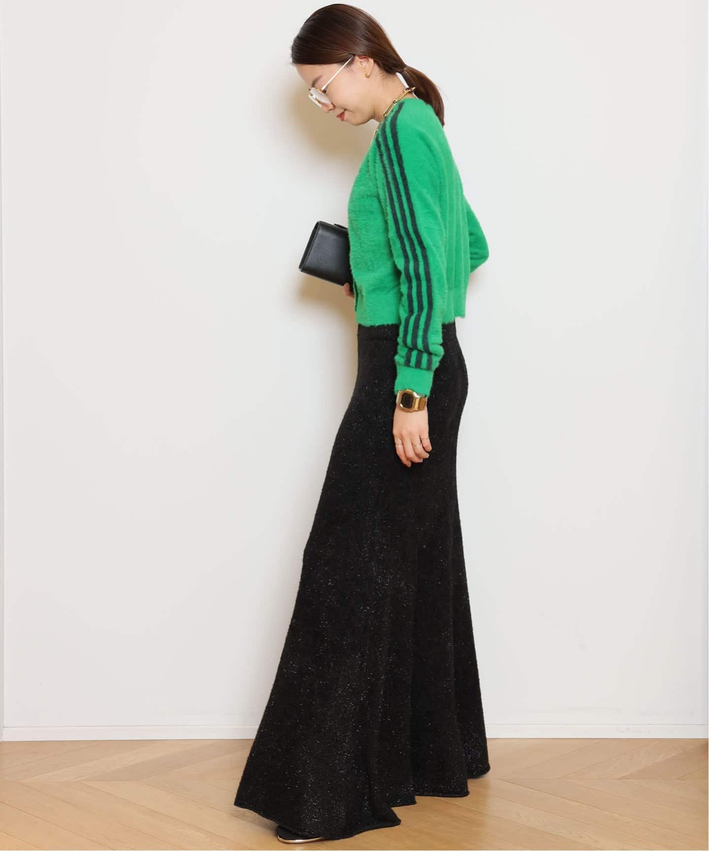 ADIDAS/アディダス】FLUFFY カーディガン（ニット／セーター）｜MUSE