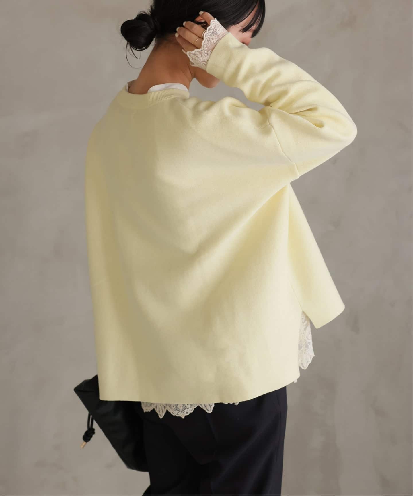 セットアップ対応可/追加2》コットンダブルフェイスプルオーバー