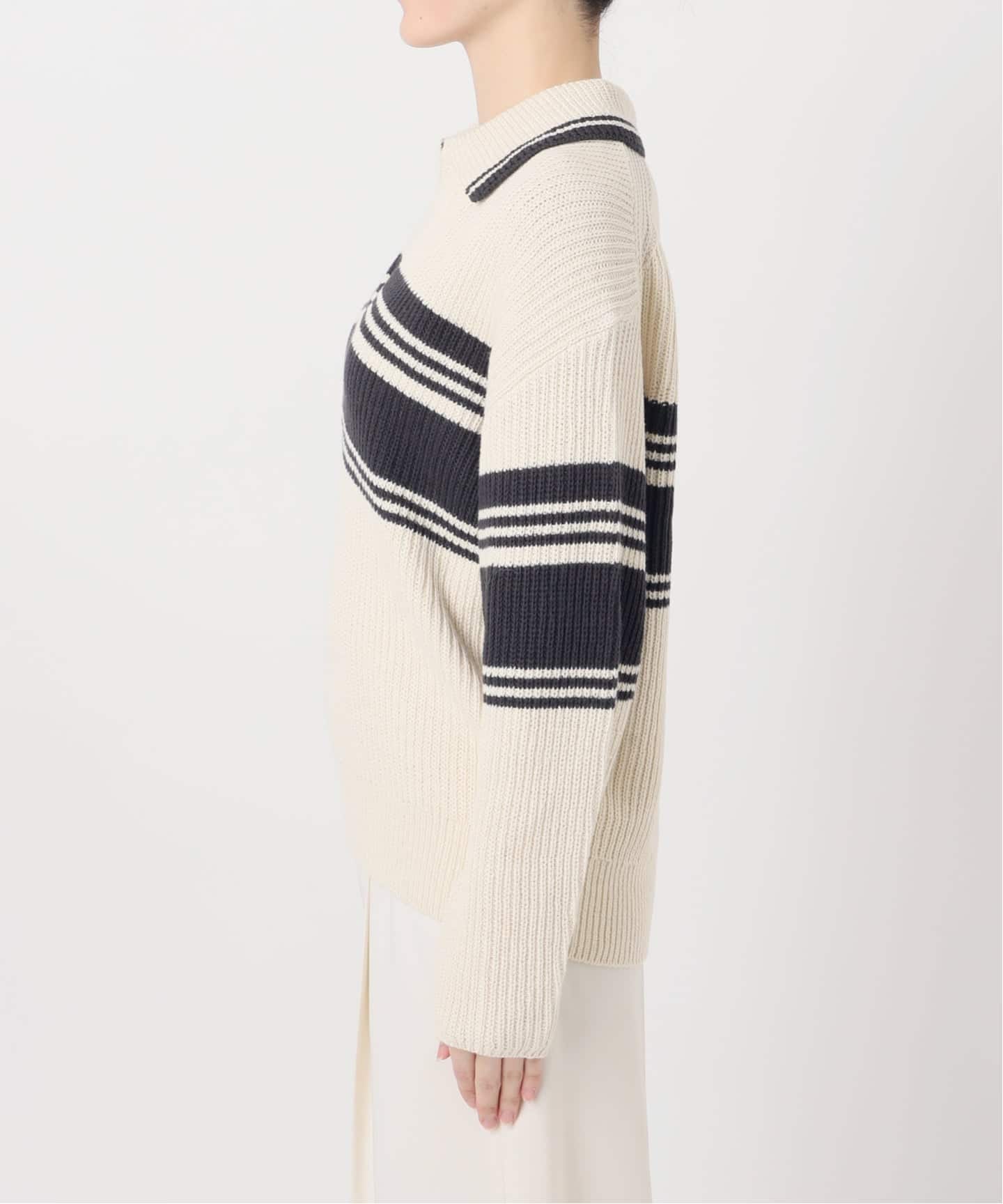 NOBLE別注》Venit/ヴェニット ランダムボーダーニット（ニット