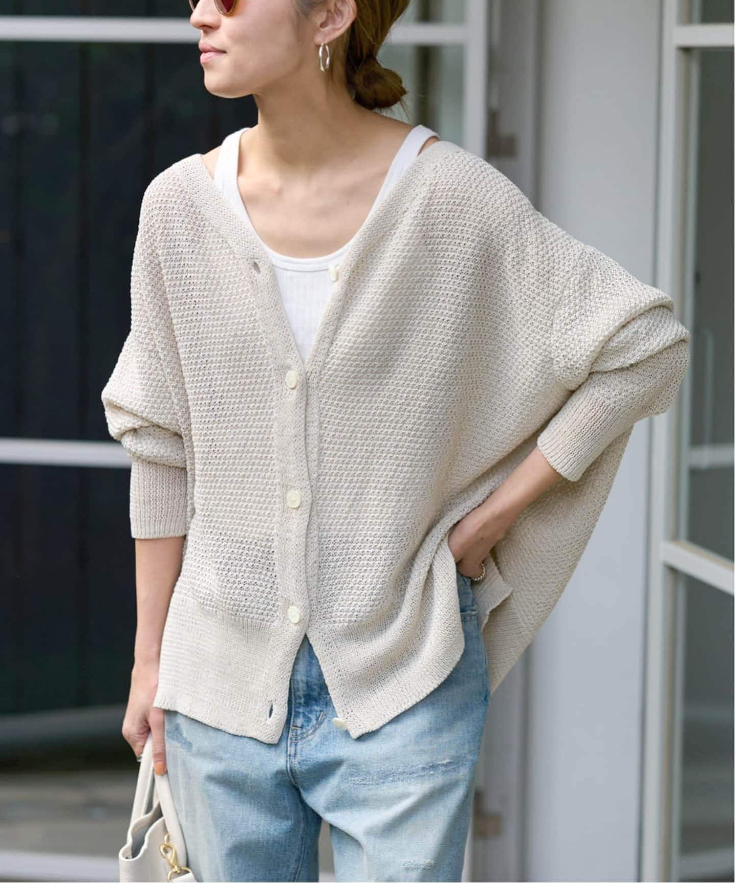 ≪WEB限定 / 追加予約≫カノコ 2WAY Back開きカーディガン