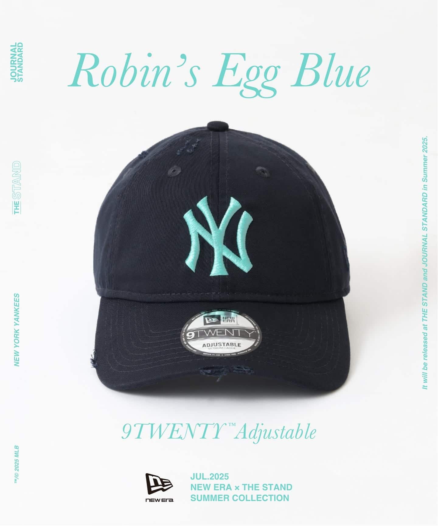 NEW ERA / ニューエラ 別注 NYY ロビンズ エッグ ブルー 920（キャップ