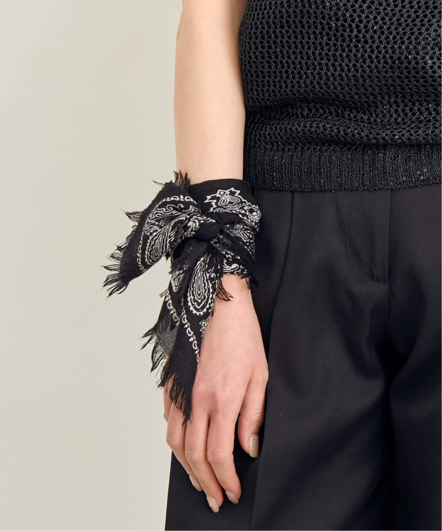 DESTIN/デスティン】 FRINGE SCARF（スカーフ／バンダナ）｜L