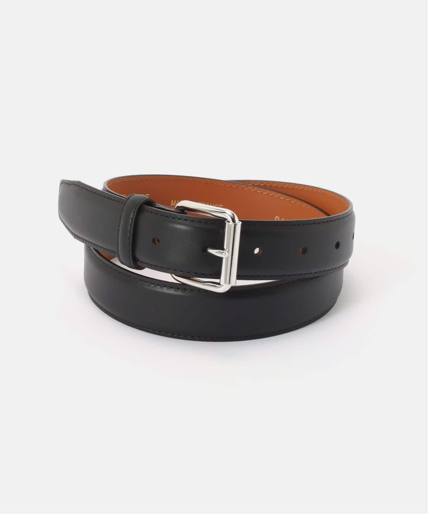 MAISON BOINET/メゾンボワネ】30MM BELT IN NAPPA LEATHER：ベルト