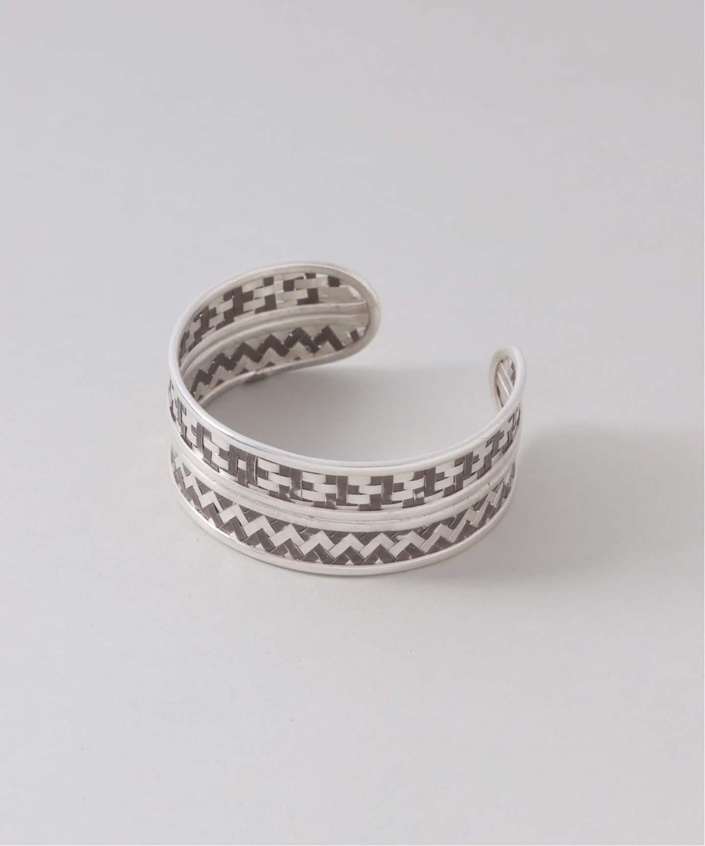 win win/ウィンウィン 別注 カレンシルバー ワイド バングル