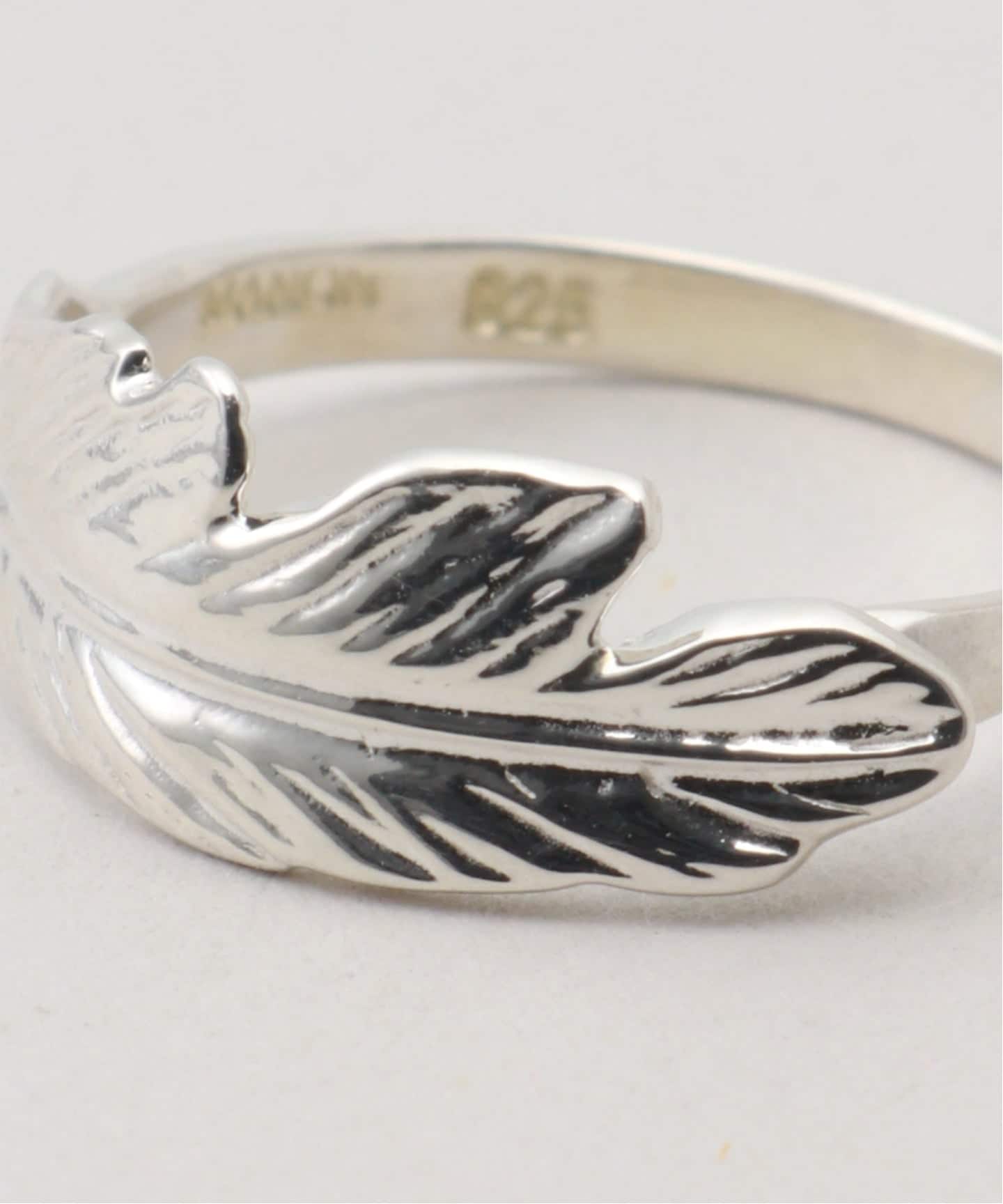 MANON JEWELRY/マノン ジュエリー】 feather pinky ring（リング）｜L