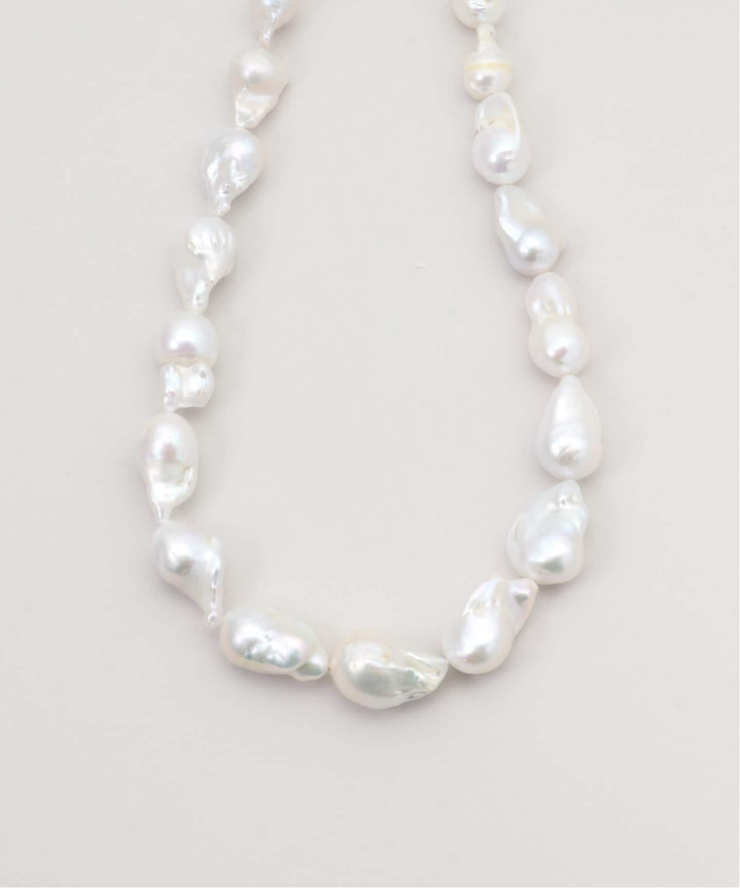 STELLAR HOLLYWOOD/ステラハリウッド ビッグバロックパールネックレス