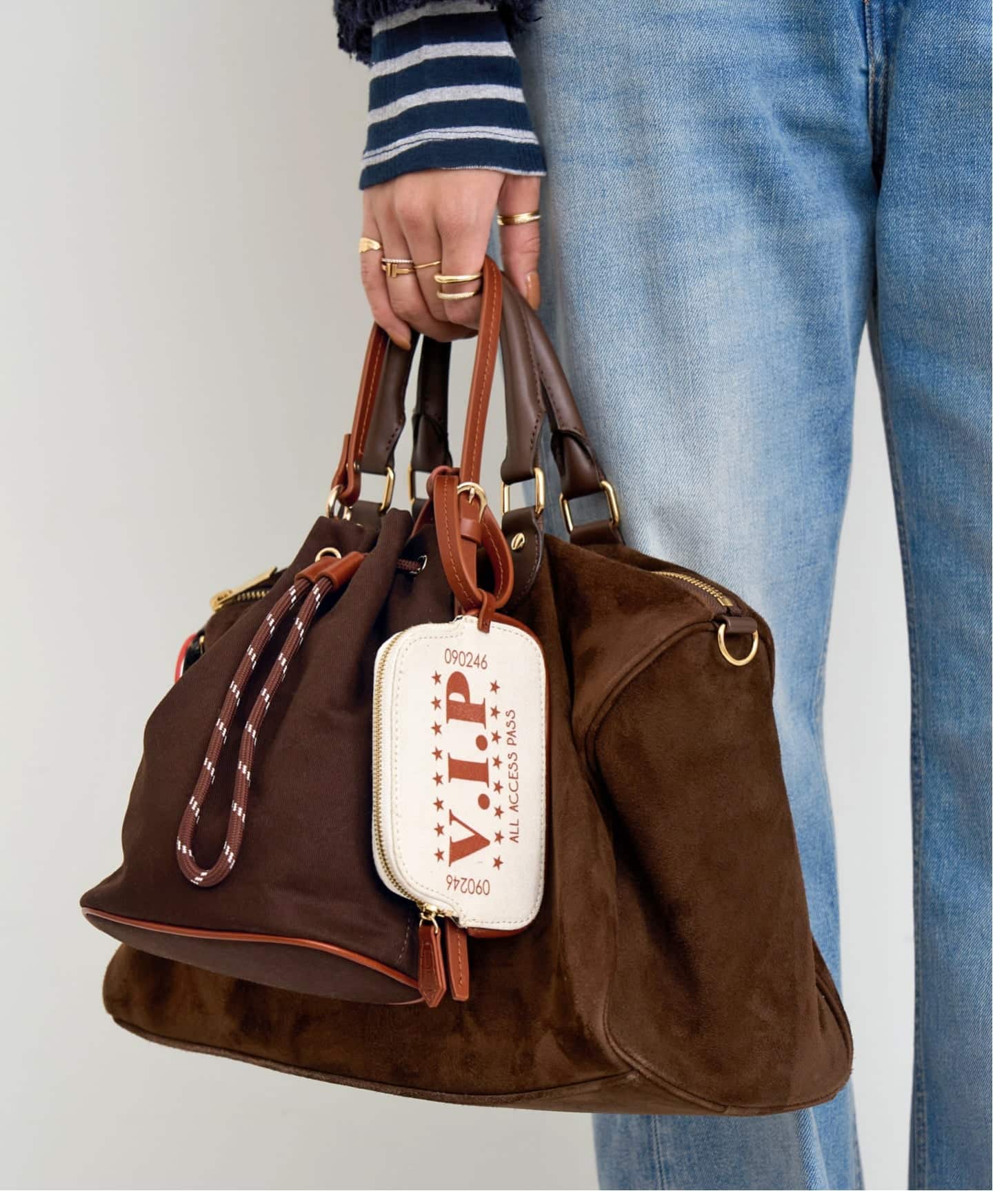 GOOD GRIEF!/グッド グリーフ】DRAWSTRING BAG with VIP CARD CASE