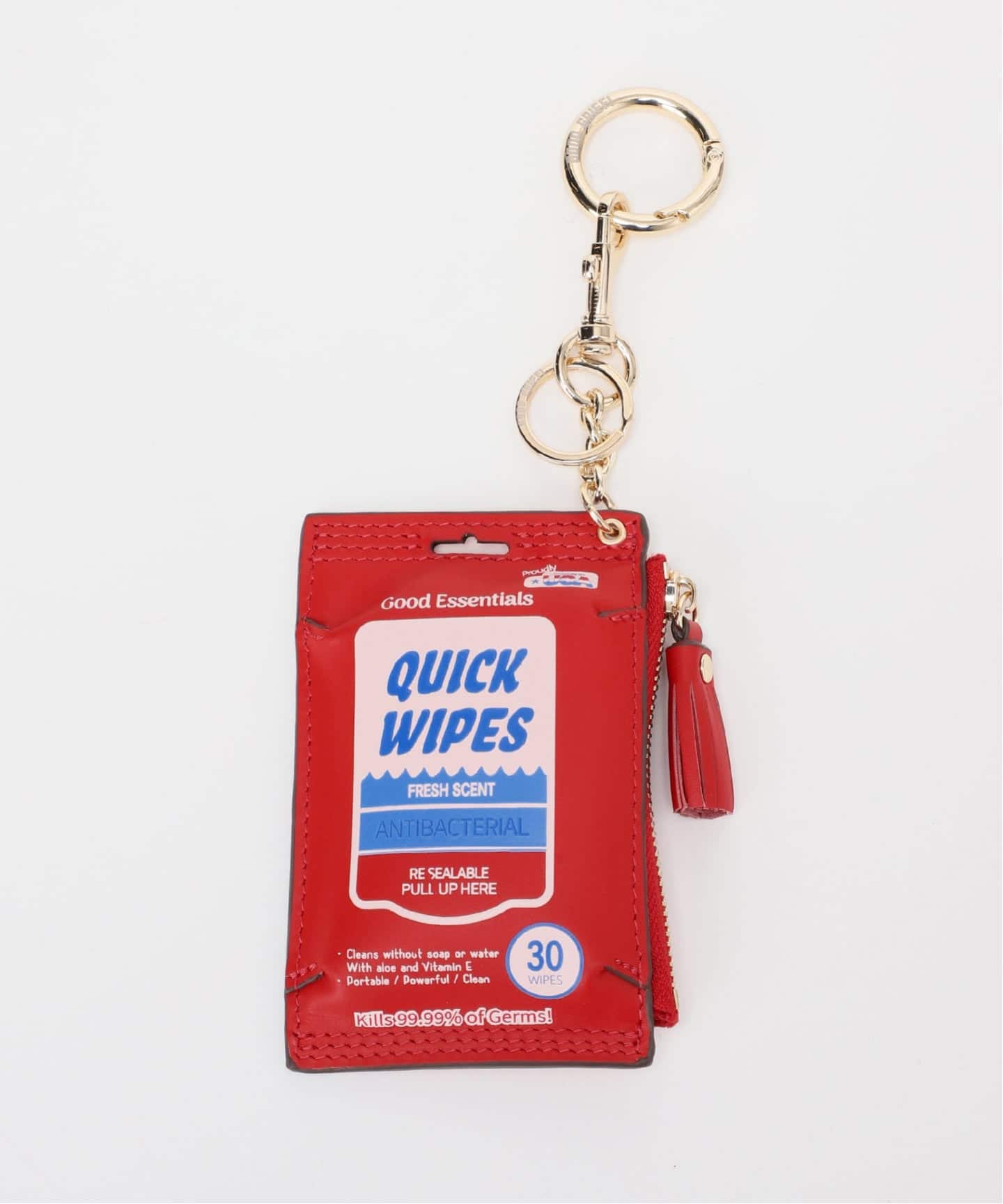 GOOD GRIEF!/グッド グリーフ】 QUICK WIPES KEY CHAIN（キーケース