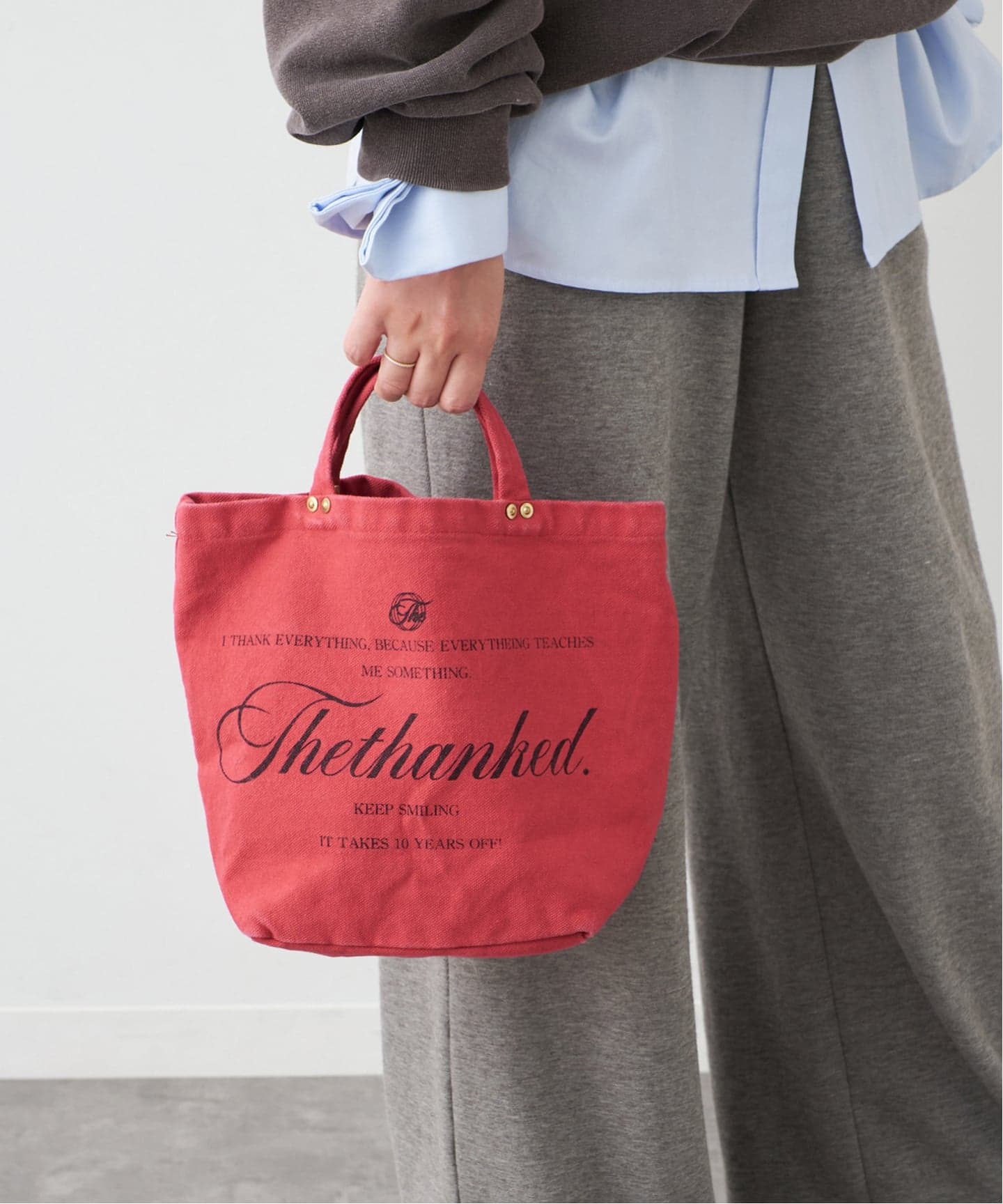 追加 Logo bag small 2（トートバッグ）｜Deuxieme Classe