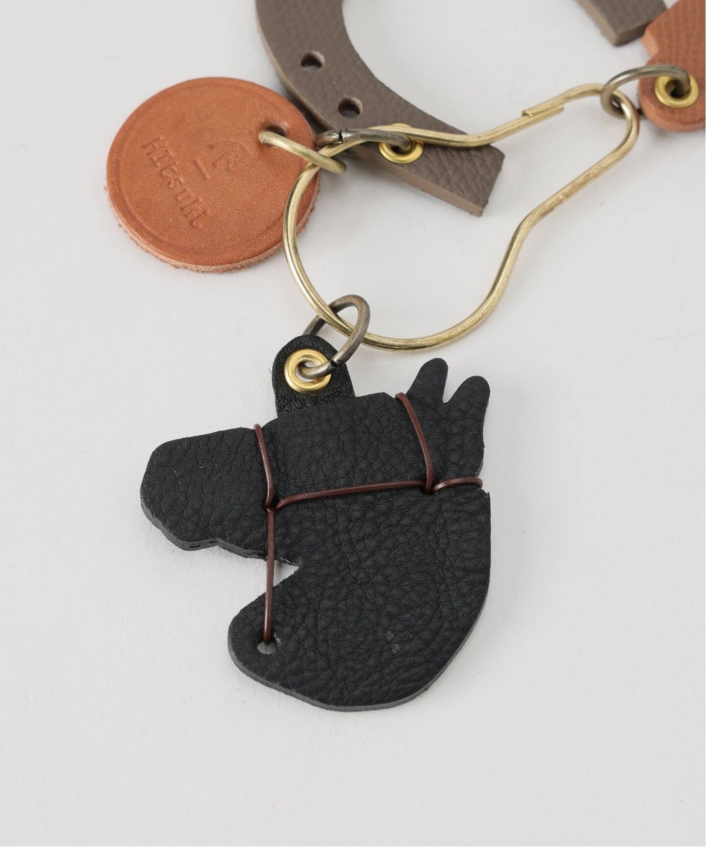 WEB限定/追加》HItsuki/ヒツキ horse charm Re チャーム（キーケース