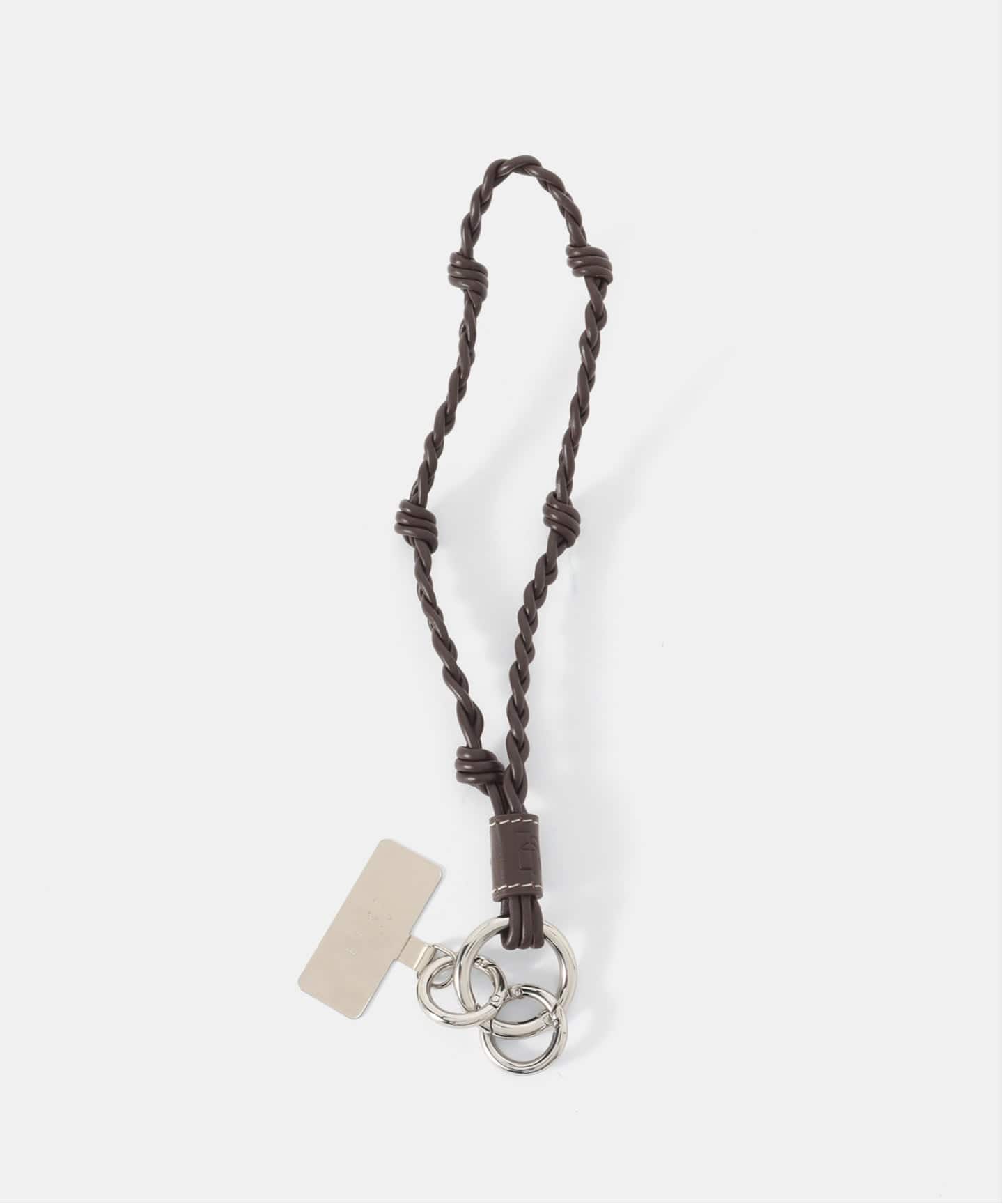 ETRE TOKYO レザーコードショートマルチストラップ（キーケース／キー