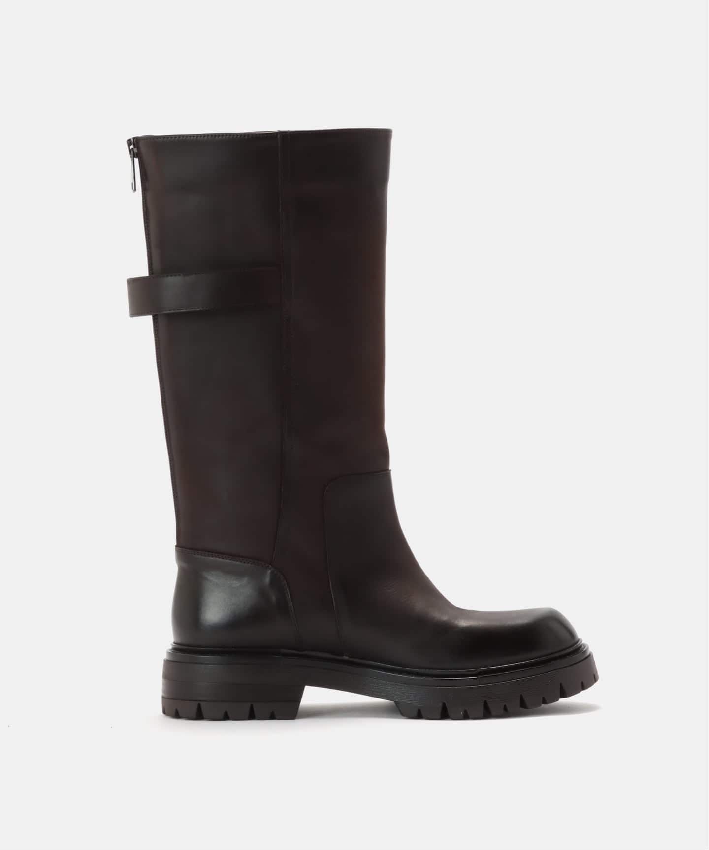 ELENA IACH/エレナ イアチ】 BELDED LONG BOOTS（ロングブーツ）｜L