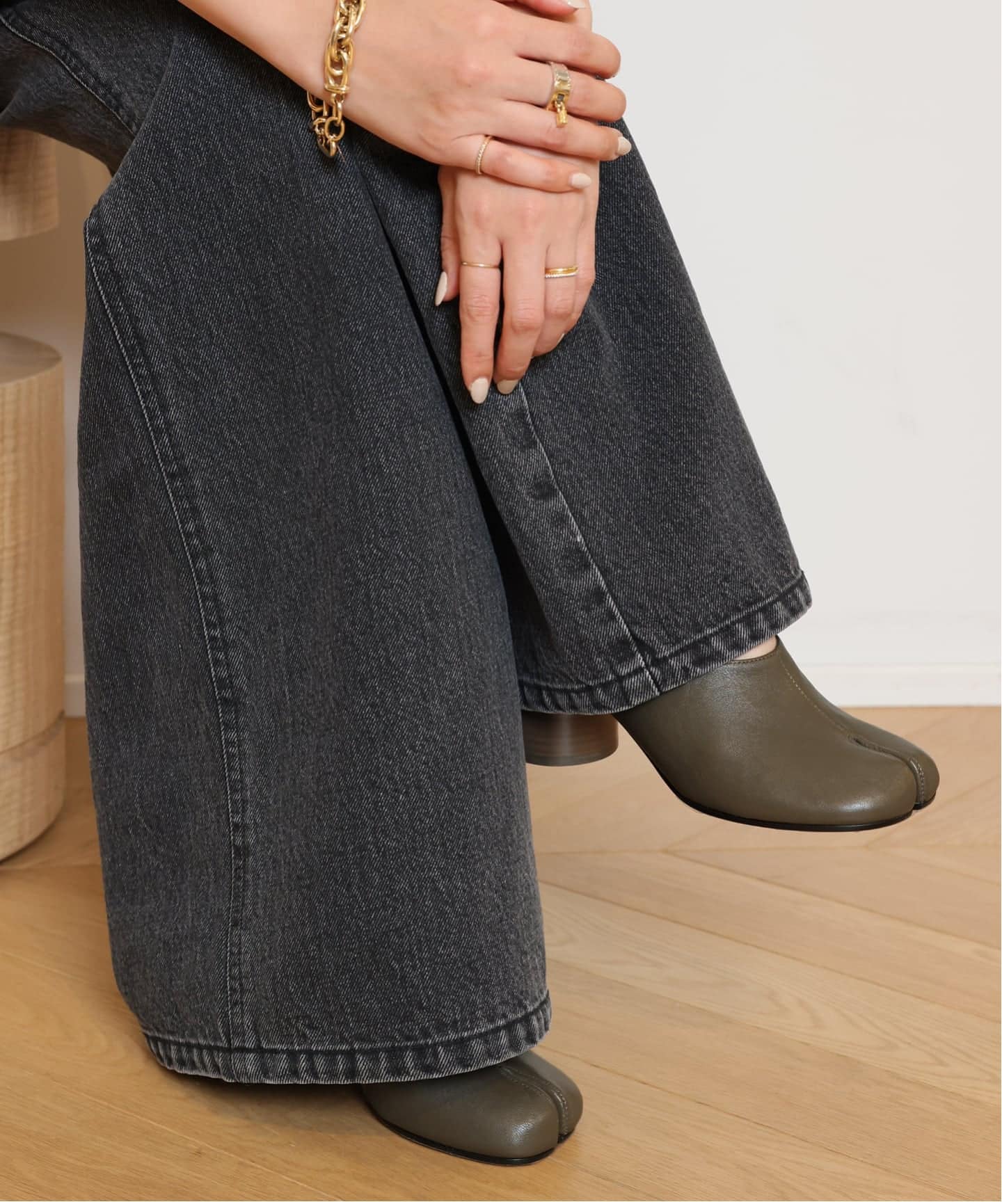 MAISON MARGIELA/メゾン マルジェラ】TABI PUMP ミュール H60